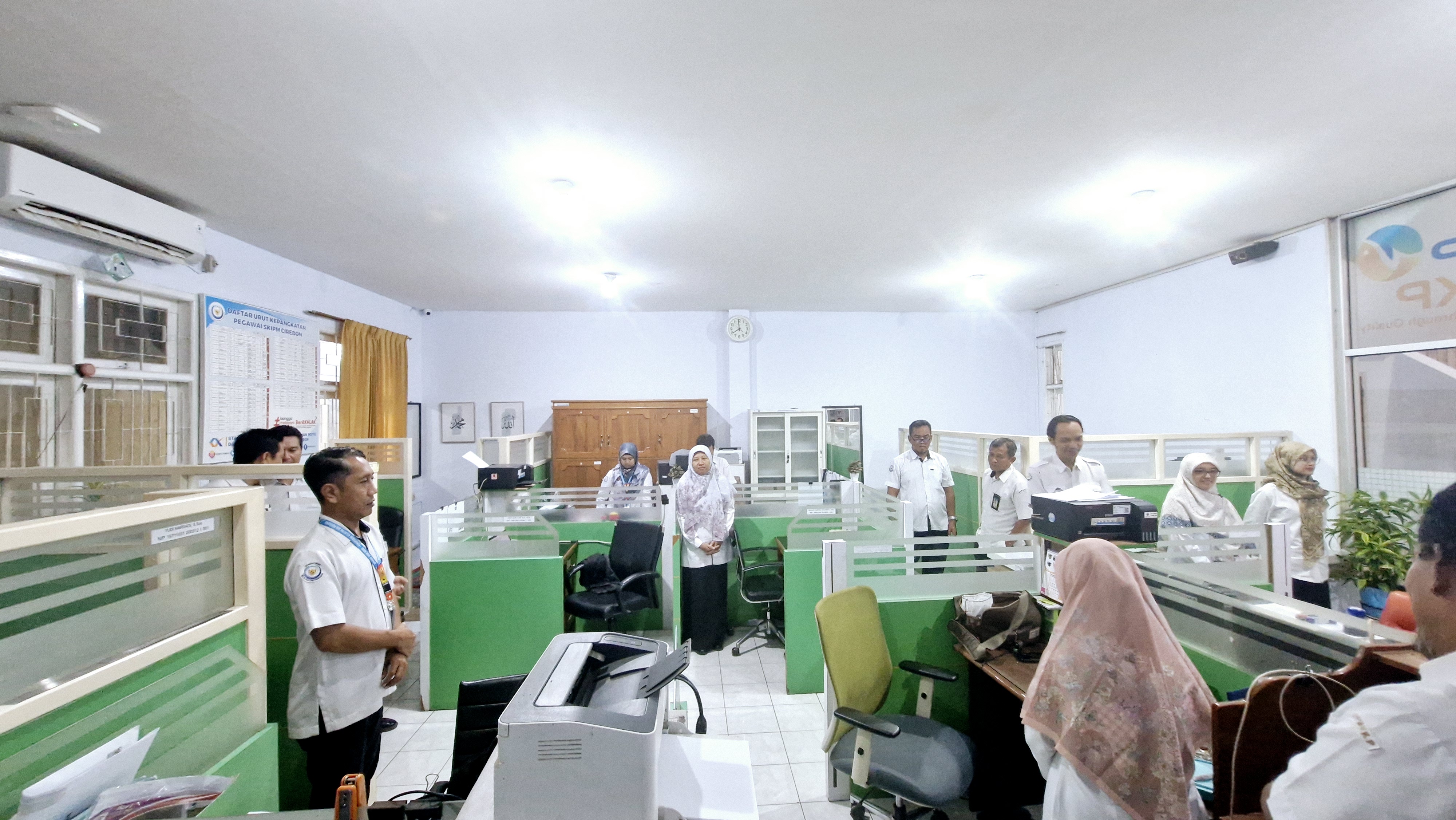 Briefing dan doa pagi, Selasa 4 Februari 2025