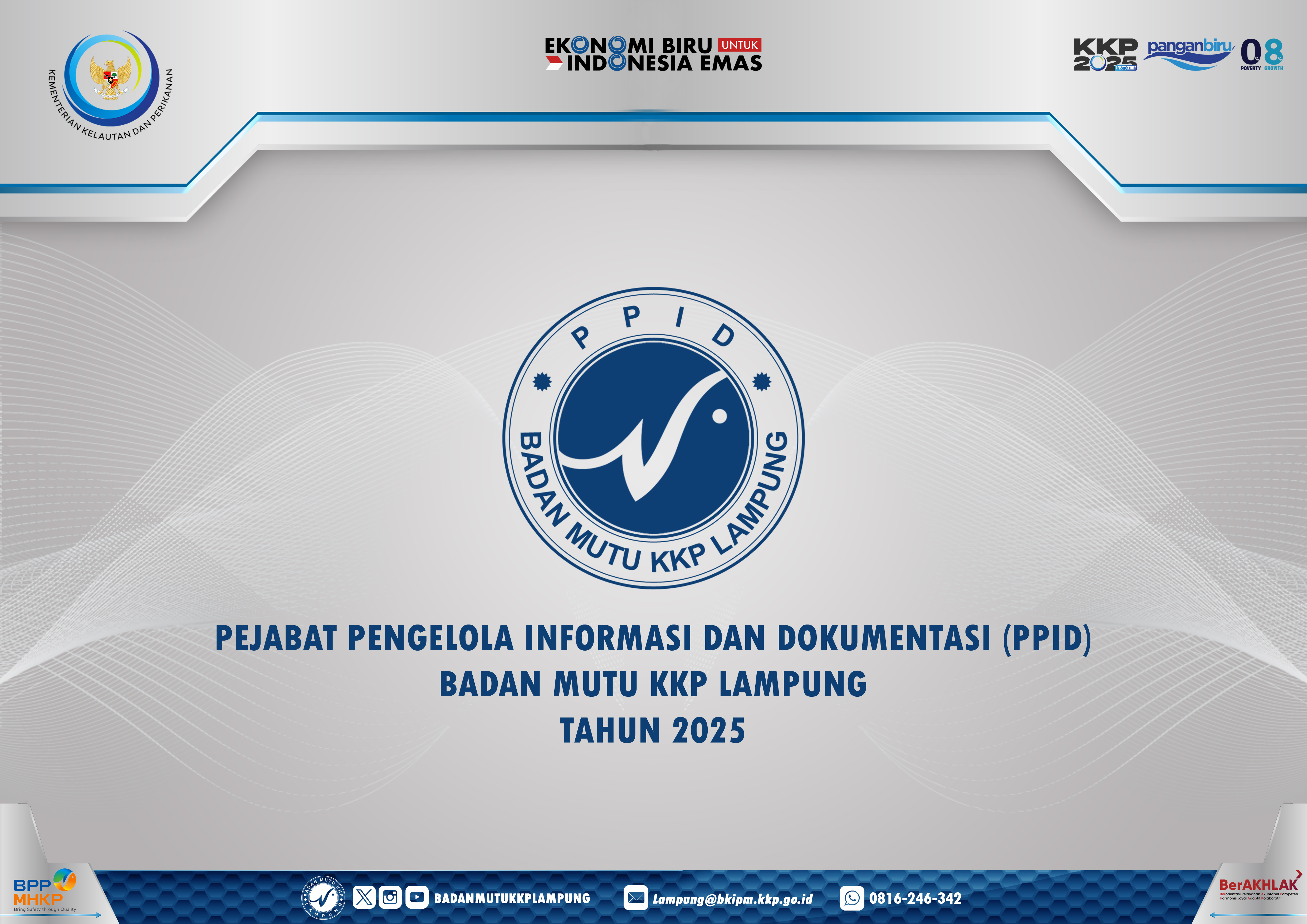 VIDEO GRAFIS SOP PPID BPPHKP LAMPUNG 2025