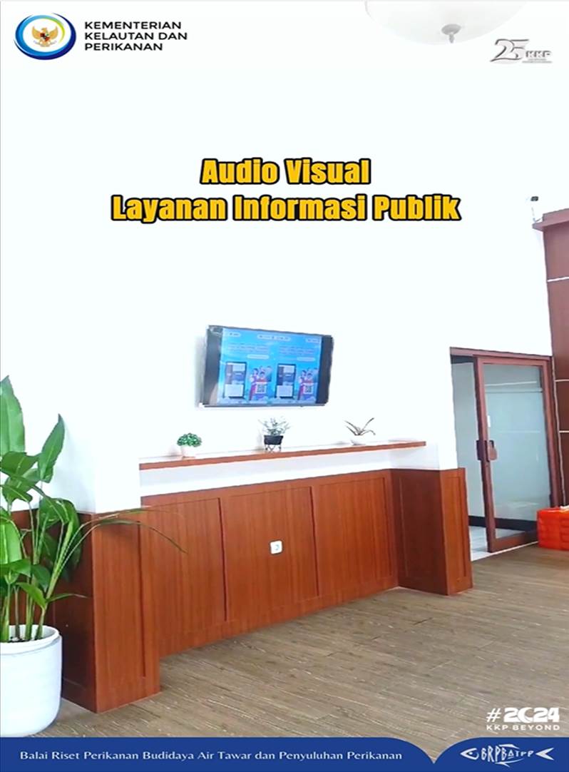 PPID Audio Visual Layanan Informasi Publik BRPBATPP