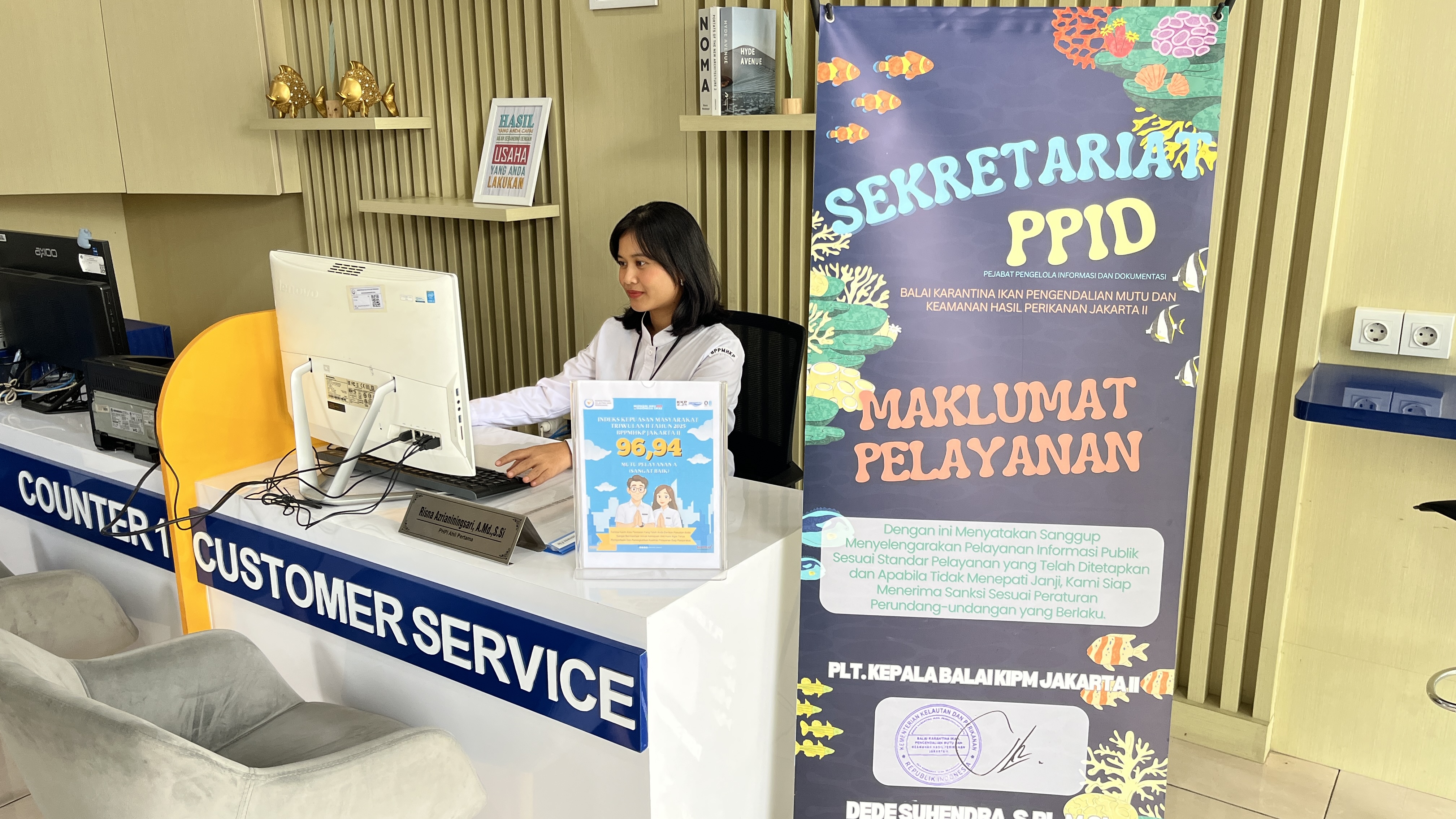 Informasi mengenai kegiatan pelayanan informasi publik