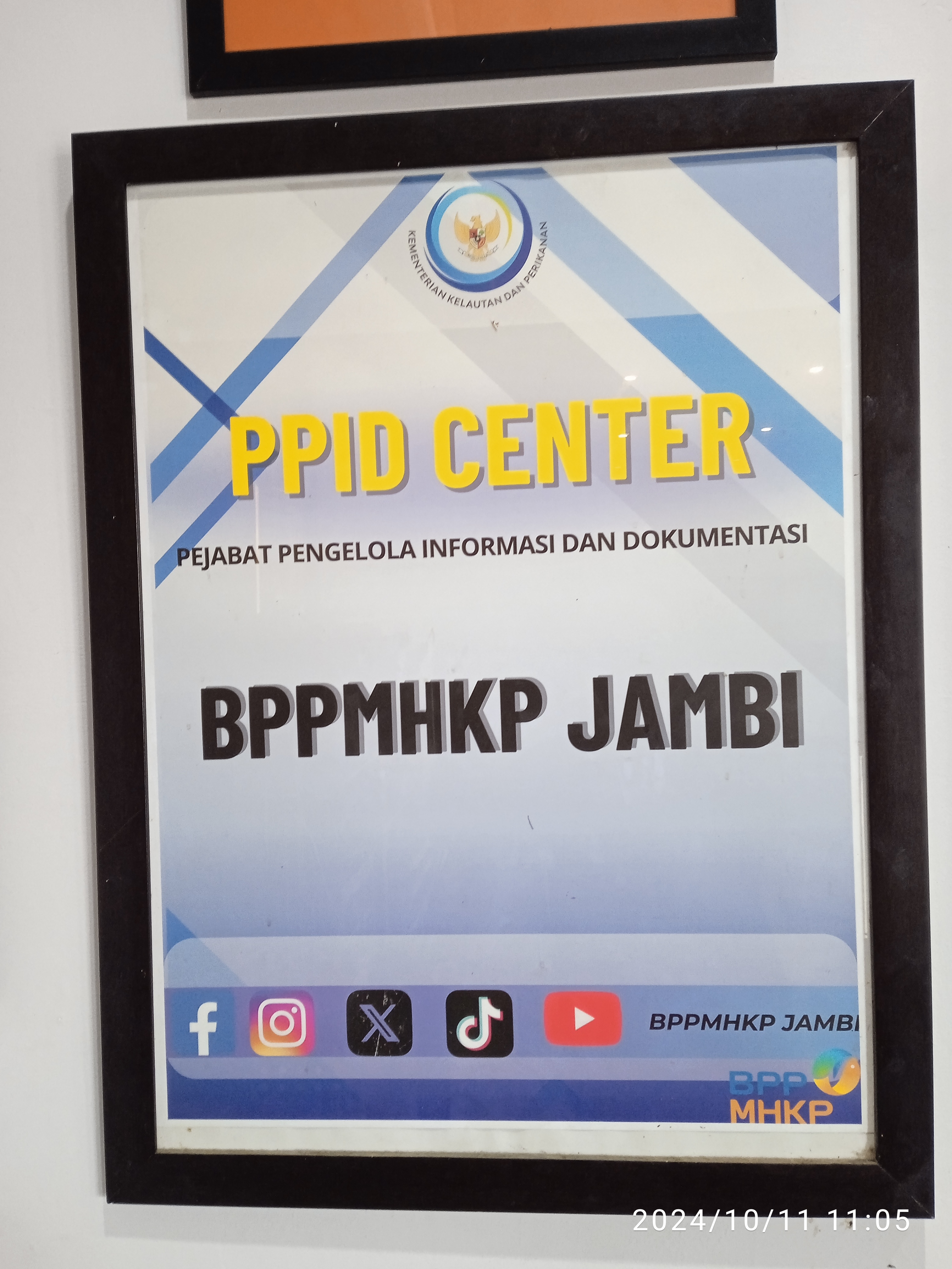 Video layanan PPID BPPMHKP Jambi