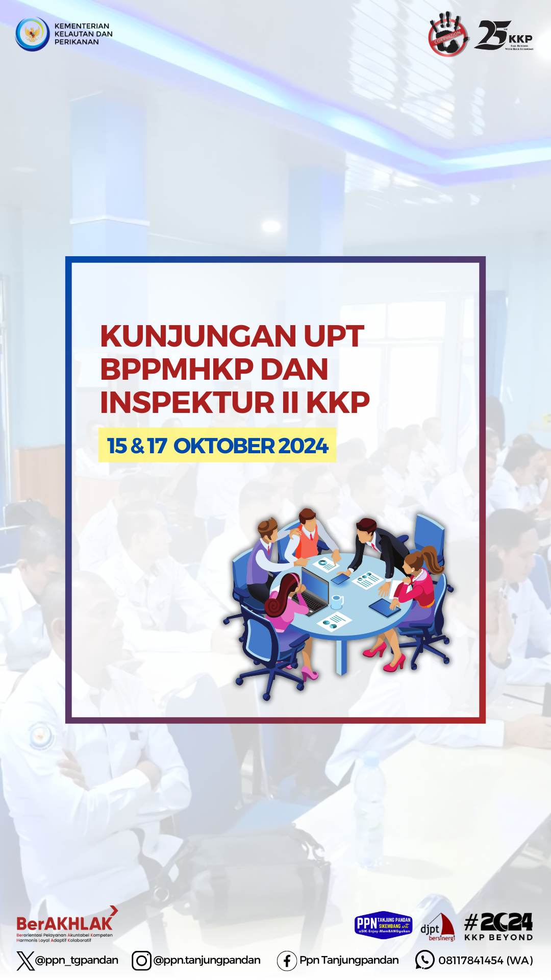 Kunjungan Kerja ke PPN Tanjungpandan