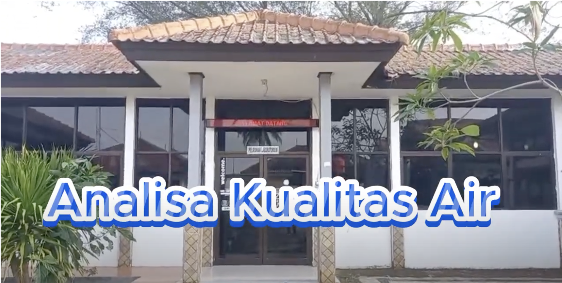 Analisa Kualitas Air