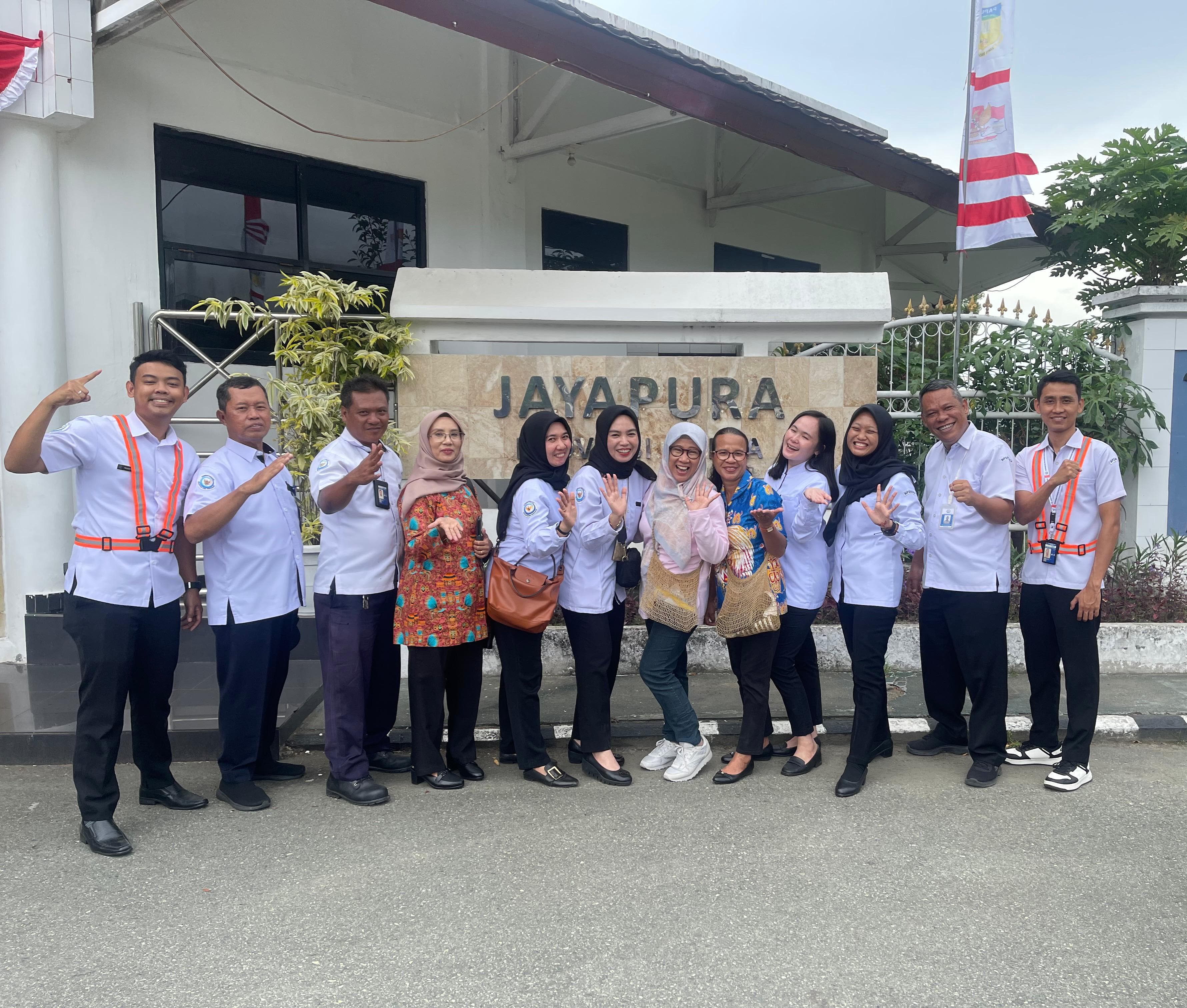 Kunjungan DWP KKP di BPPMHKP Jayapura