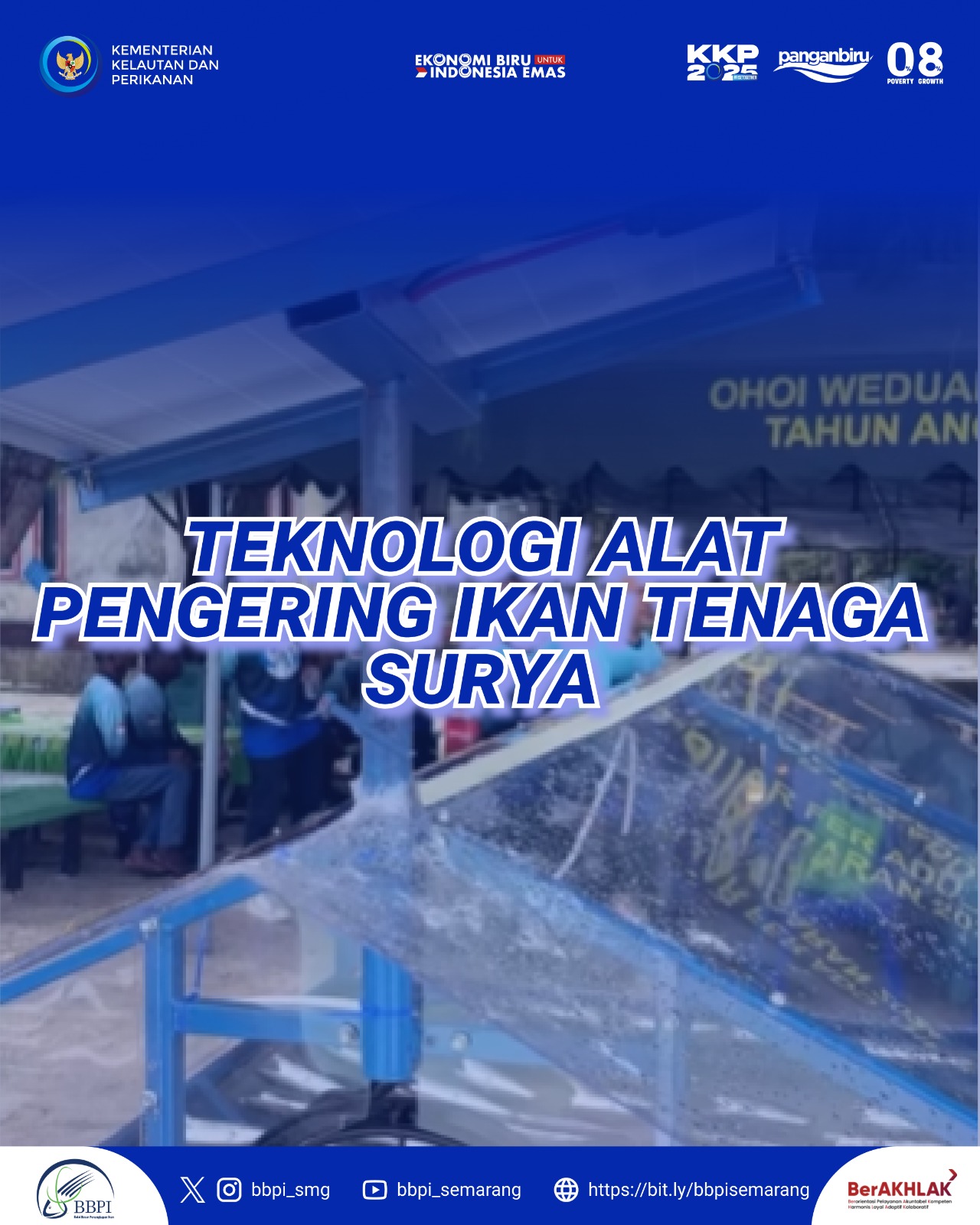 Teknologi Alat Pengering Ikan Tenaga Surya