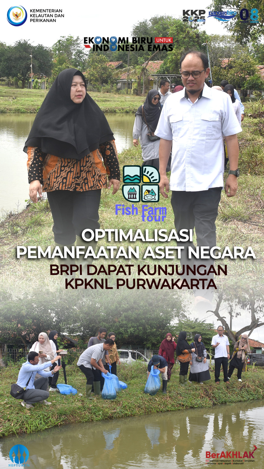 Optimalisasi Aset Negara, BRPI Dapat Kunjungan KPKNL Purwakarta