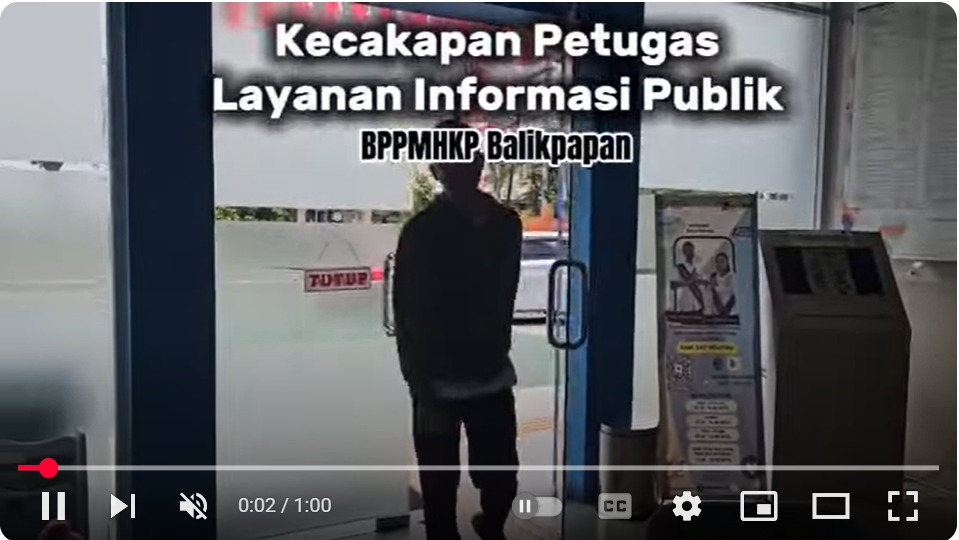 Informasi mengenai kegiatan pelayanan Informasi Publik