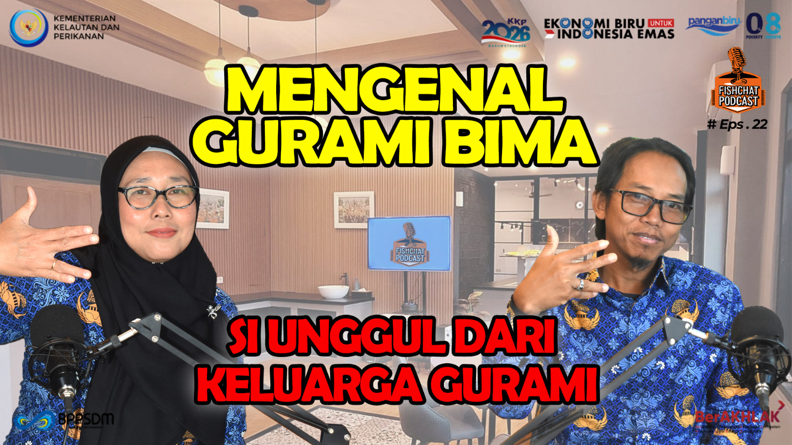 Podcast FishChat Episode 22 Mengenal Gurami Bima, Si Ungguk Dari Keluarga Gurami
