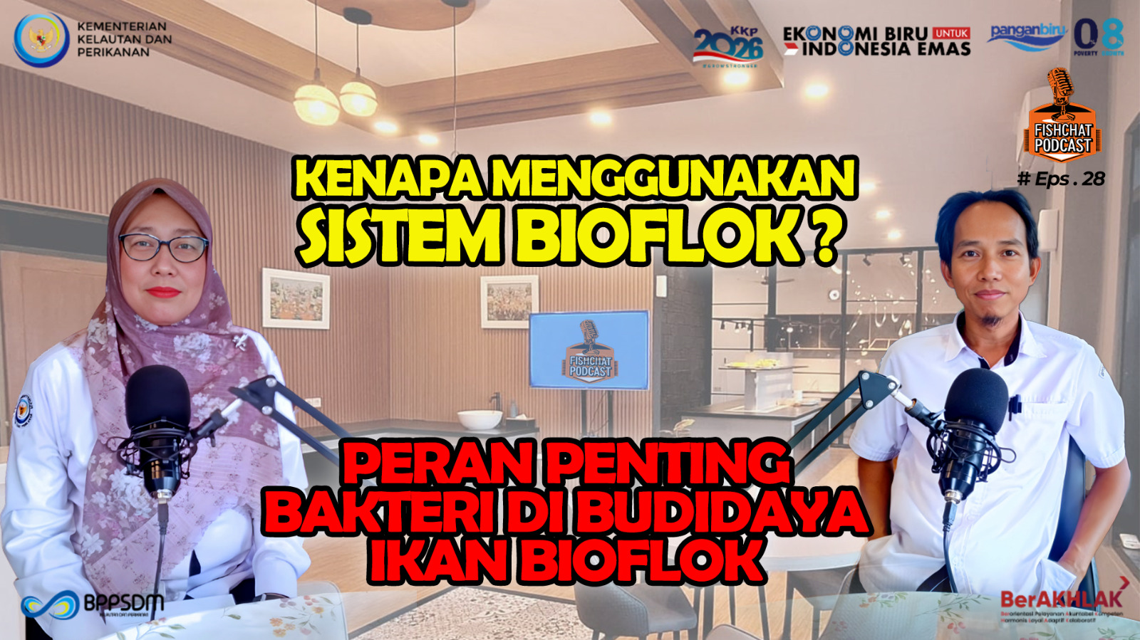 Podcast FishChat Episode 29 Kenapa Menggunakan Sistem Bioflok Peran Penting Bakteri Di Budidaya Ikan Bioflok