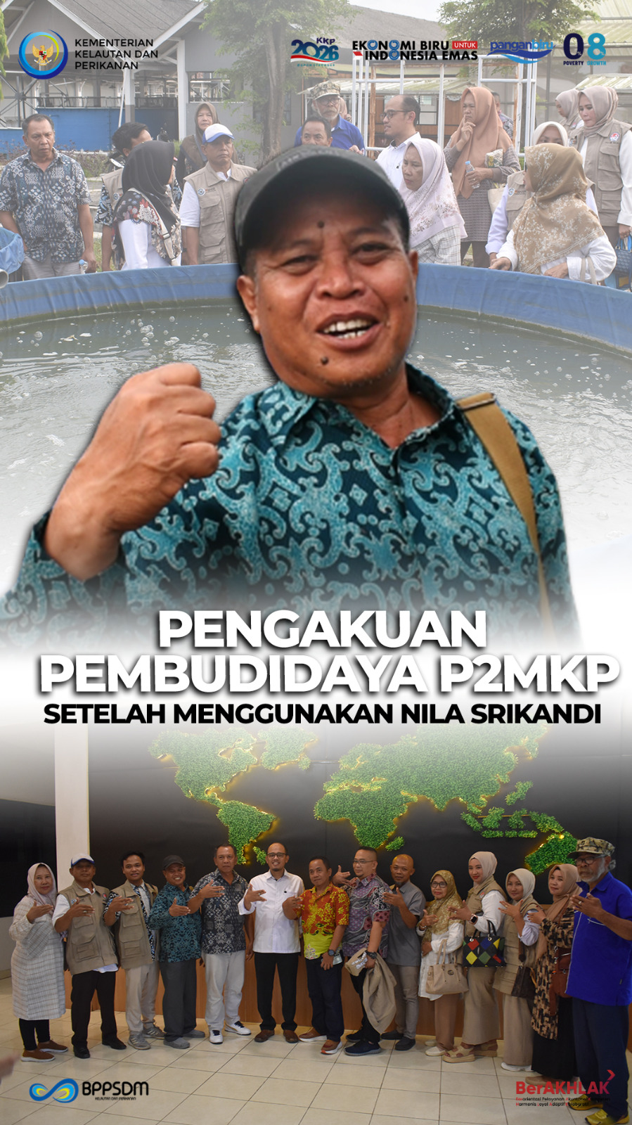 Pengakuan Pembudidaya P2MKP Setelah Menggunakan Ikan Nila Srikandi