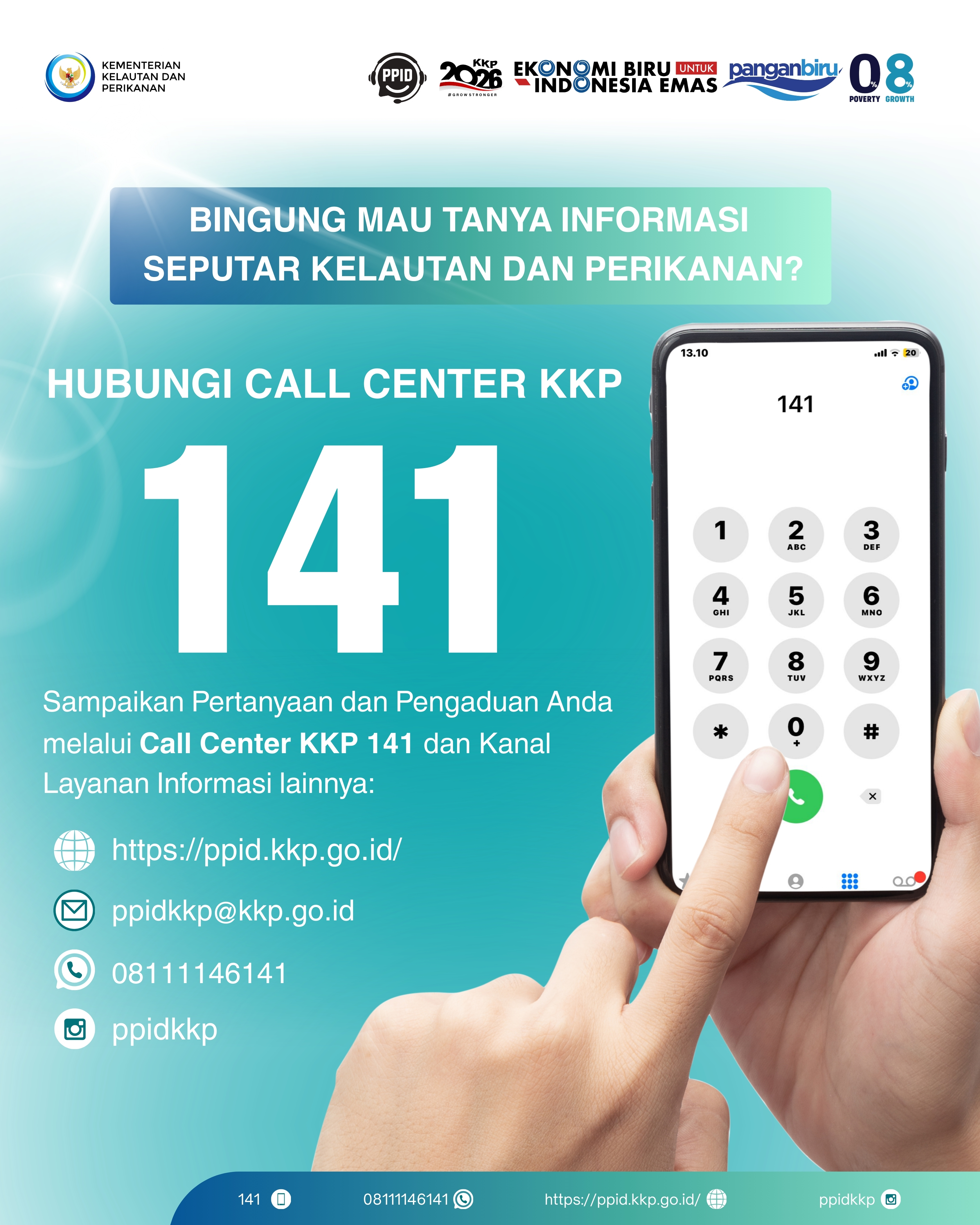 Call Center KKP 141