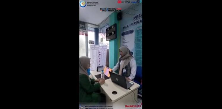 Kegiatan Pelayanan Informasi si Lobster