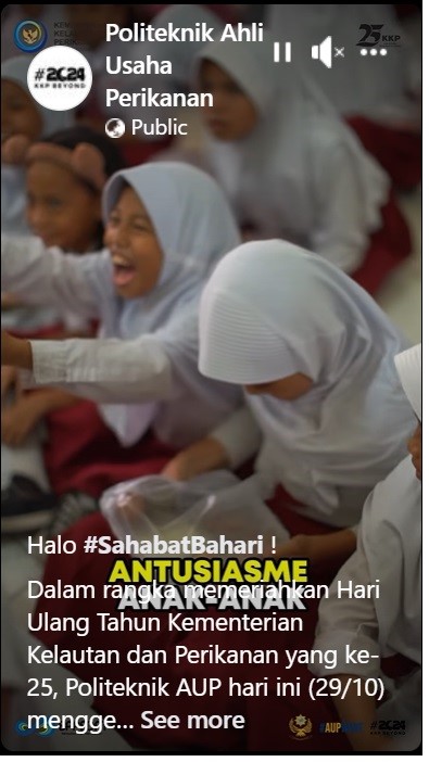 Program Makan Ikan Bergizi dan Pembagian Susu Ikan oleh Politeknik AUP