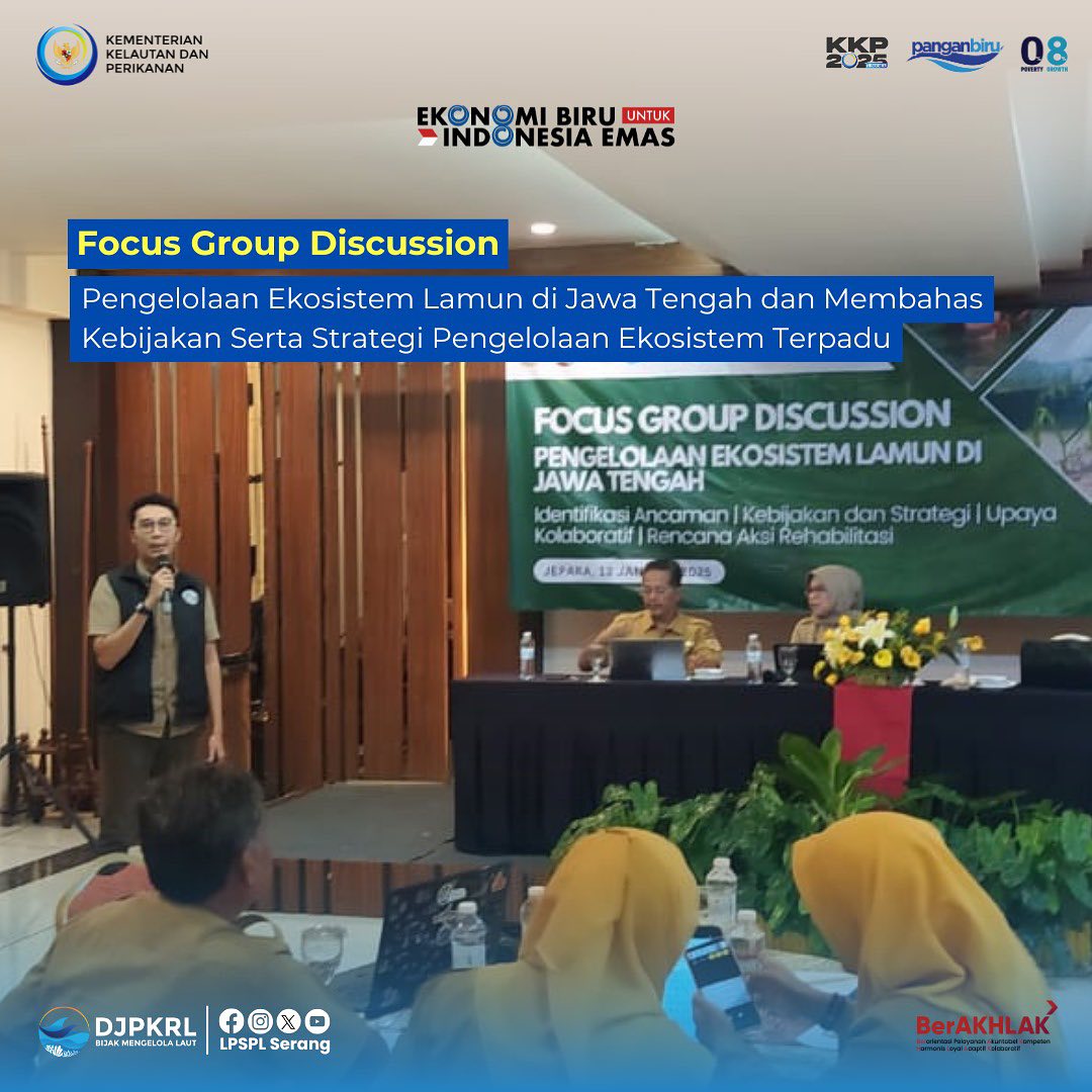 FGD Ekosistem Lamun di Jawa Tengah