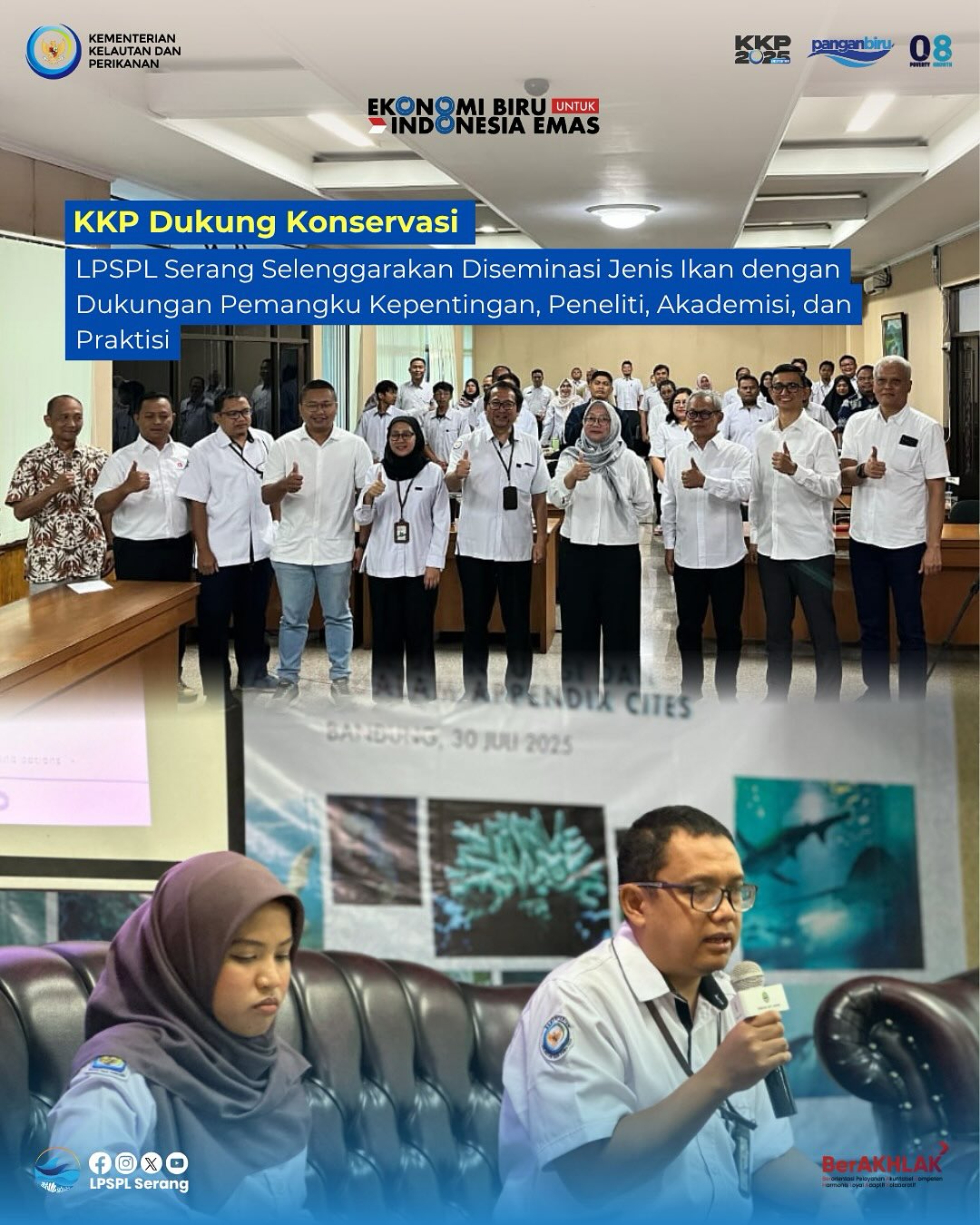 Diseminasi Perlindungan Ikan Dilindungi dan CITES