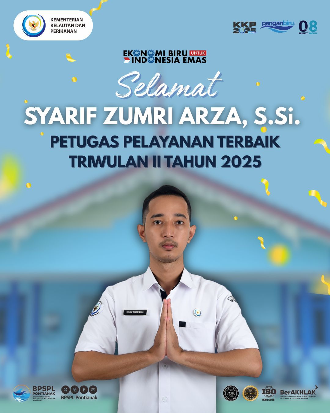 Petugas Pelayanan Terbaik Triwulan II Tahun 2025