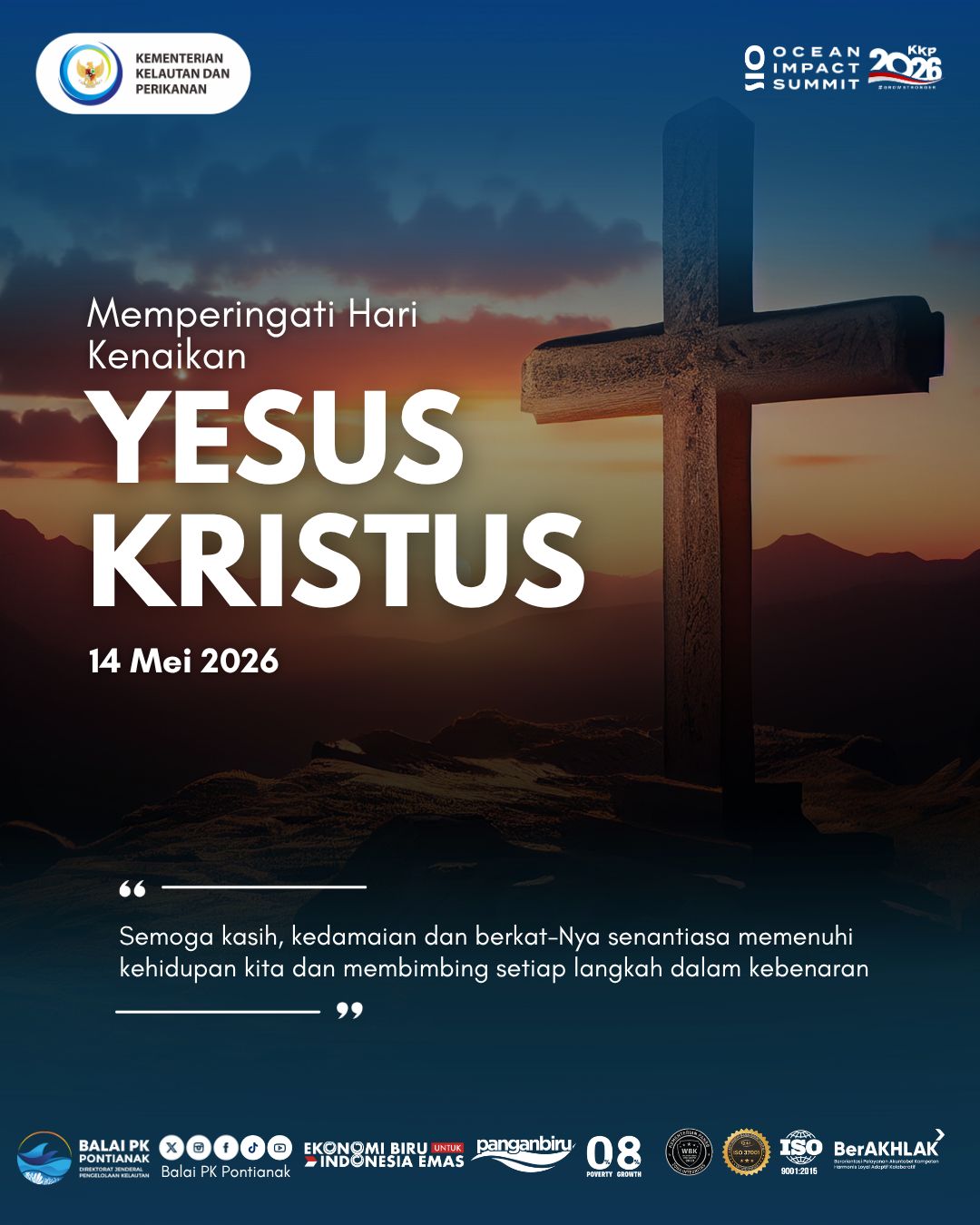 Memperingati Kenaikan Yesus Kristus 2026