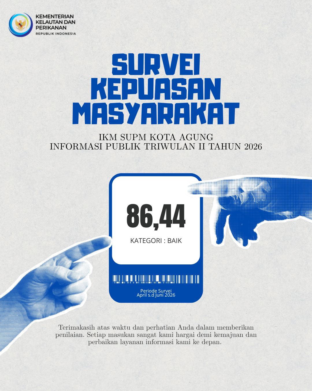 SKM INFORMASI PUBLIK TW II TAHUN 2026