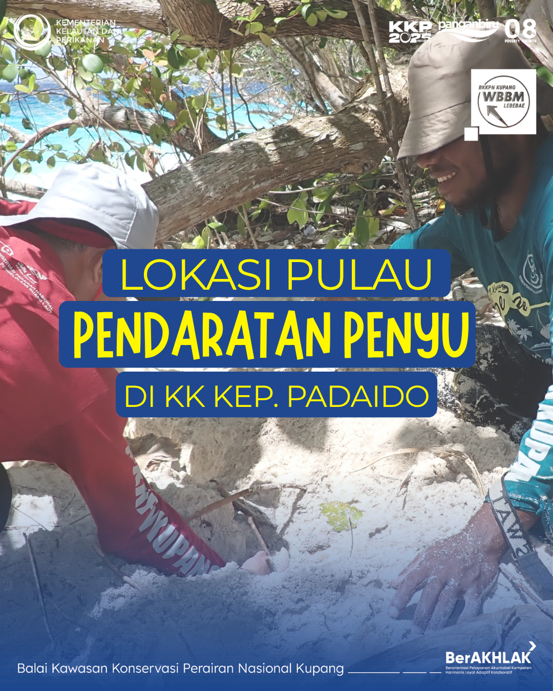 Lokasi Peneluran Penyu di Kawasan Konservasi Kep. Padaido