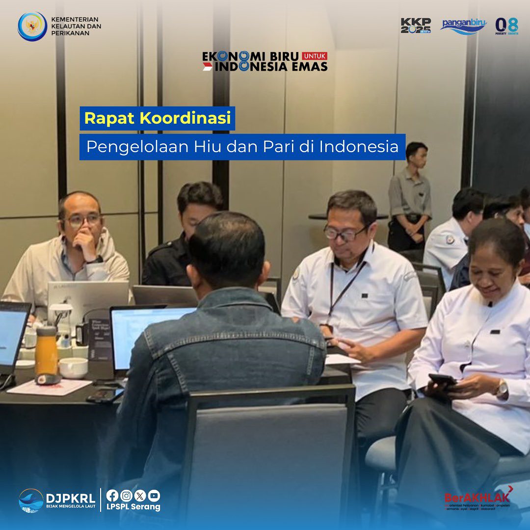 Rapat Koordinasi Pengelolaan Hiu dan Pari