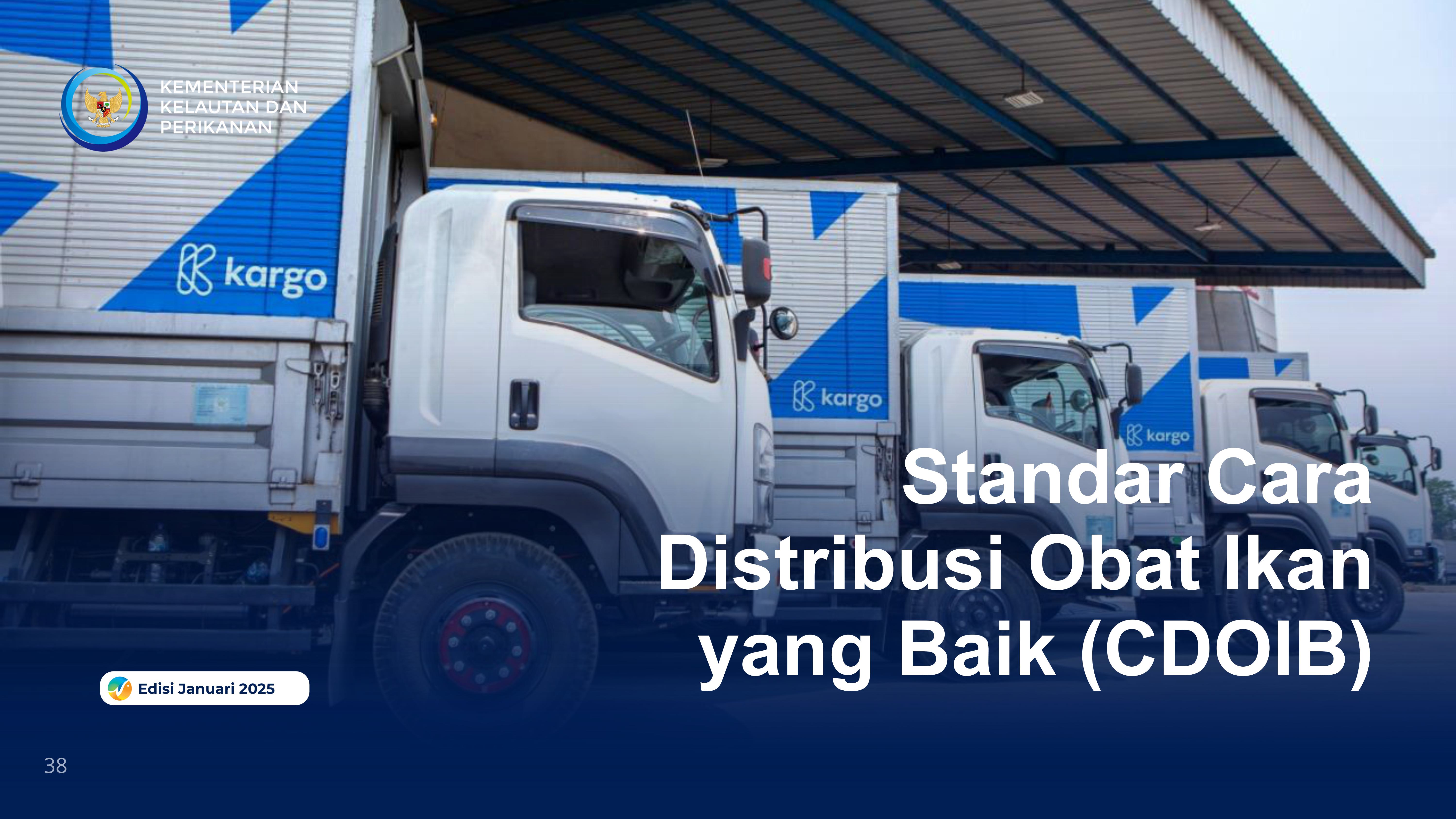 Cara Distribusi Obat Ikan yang Baik (CDOIB)