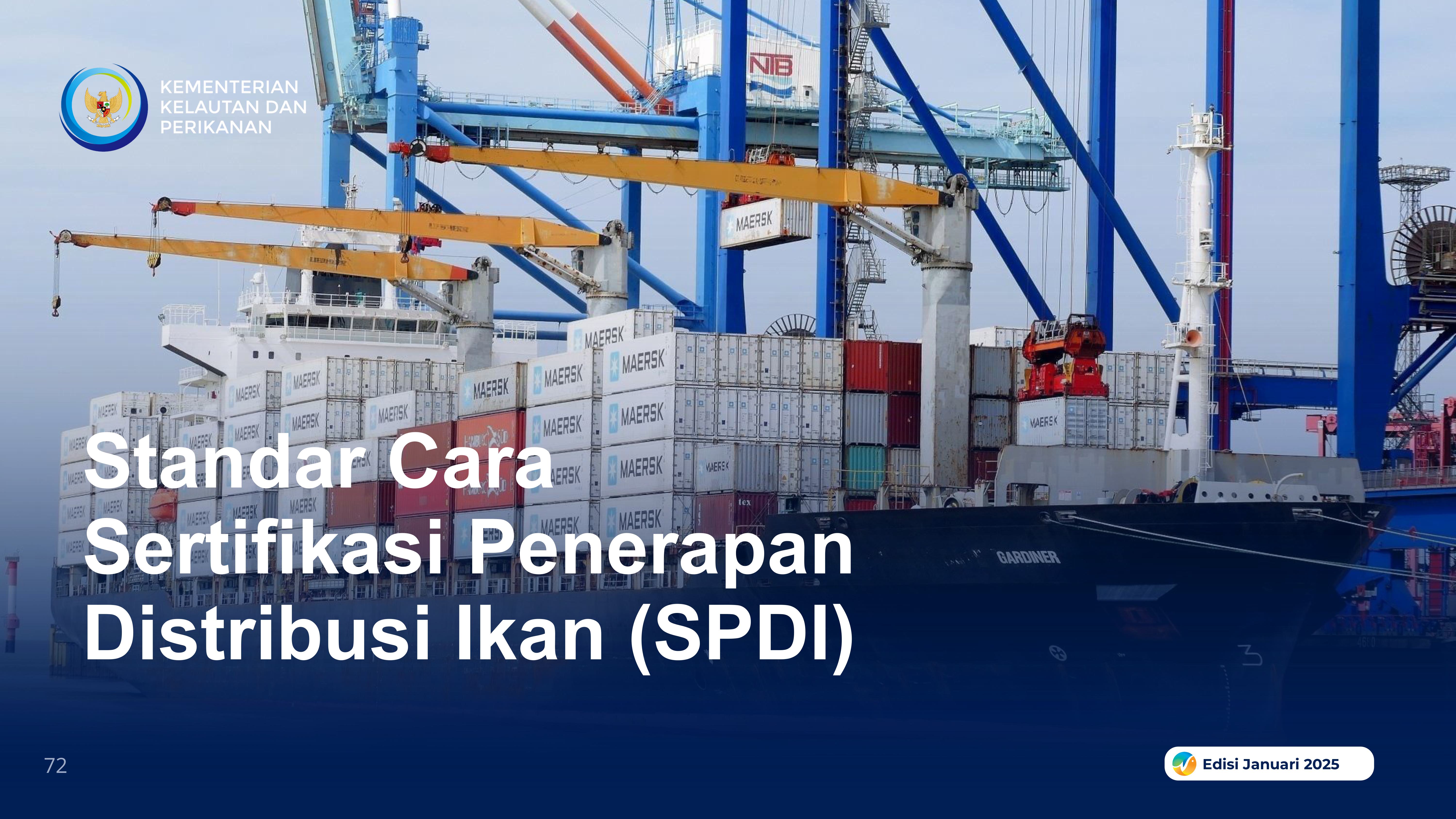 Sertifikat Penerapan Distribusi Ikan (SPDI)