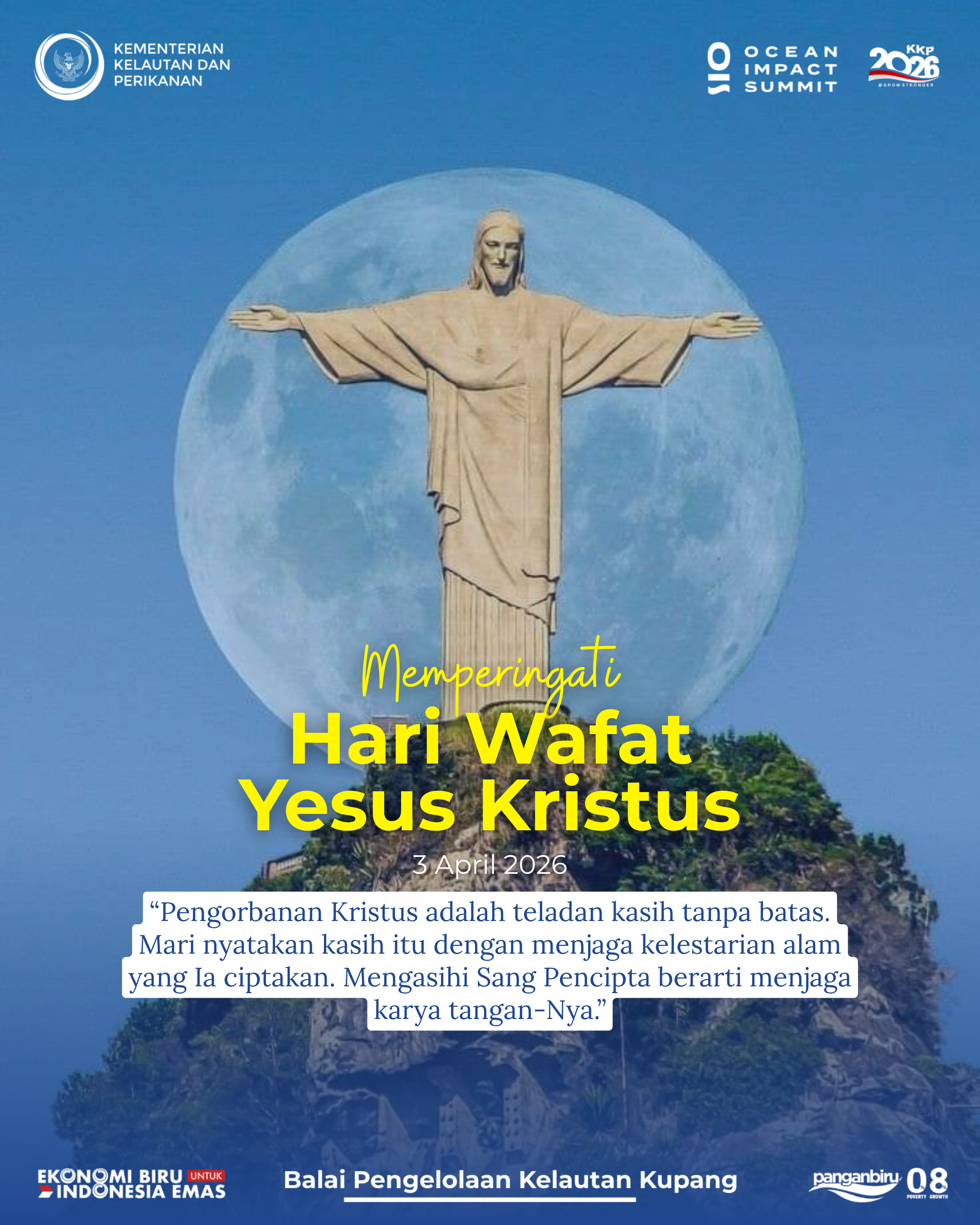 Memperingati Hari Wafat Yesus Kristus 2026
