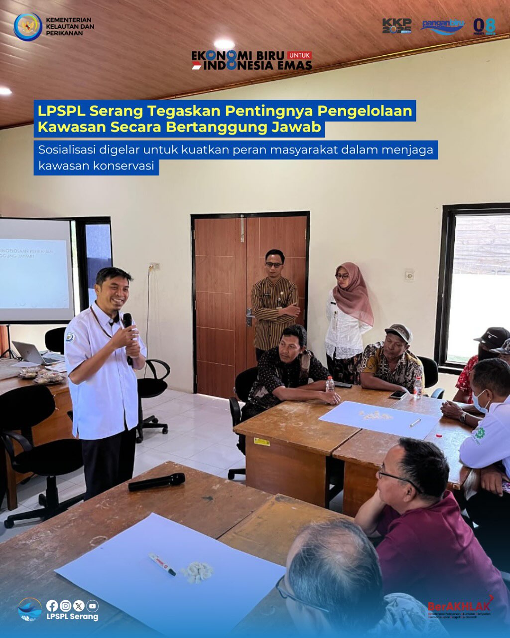 Sosialisasi Kawasan Konservasi Karangjeruk Kolaborasi untuk Laut yang Lebih Lestari