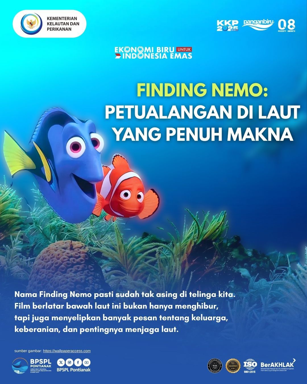 Finding Nemo "Pesan Cinta Untuk Laut Kita"
