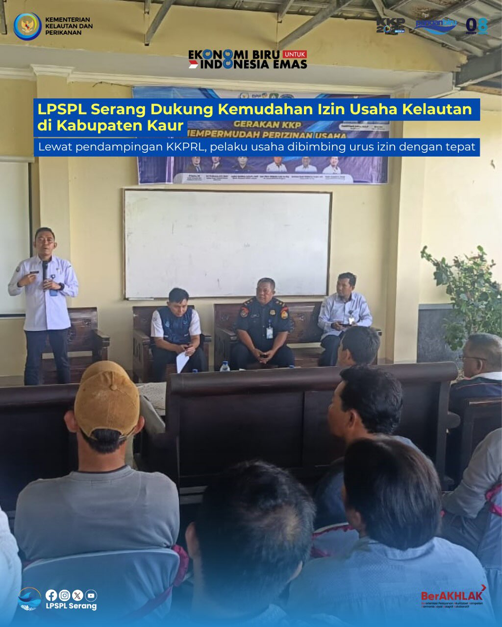 Kolaborasi untuk Kemudahan Akses, Mendorong Ekonomi Biru dari Desa ke Laut