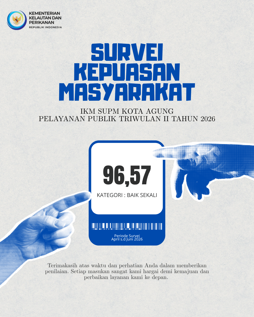 SKM PELAYANAN PUBLIK TW II TAHUN 2026