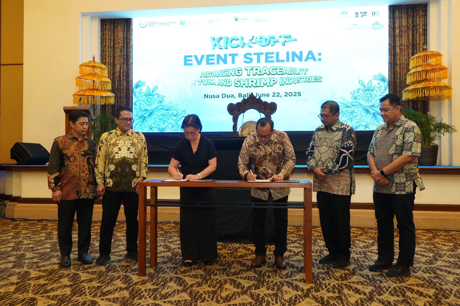 Kick off Sistem Ketertelusuran dan Logistik Ikan Nasional (Stelina)