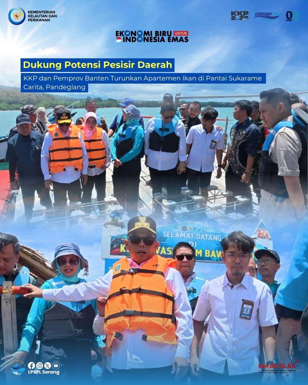 Apartemen Ikan Hadir di Carita