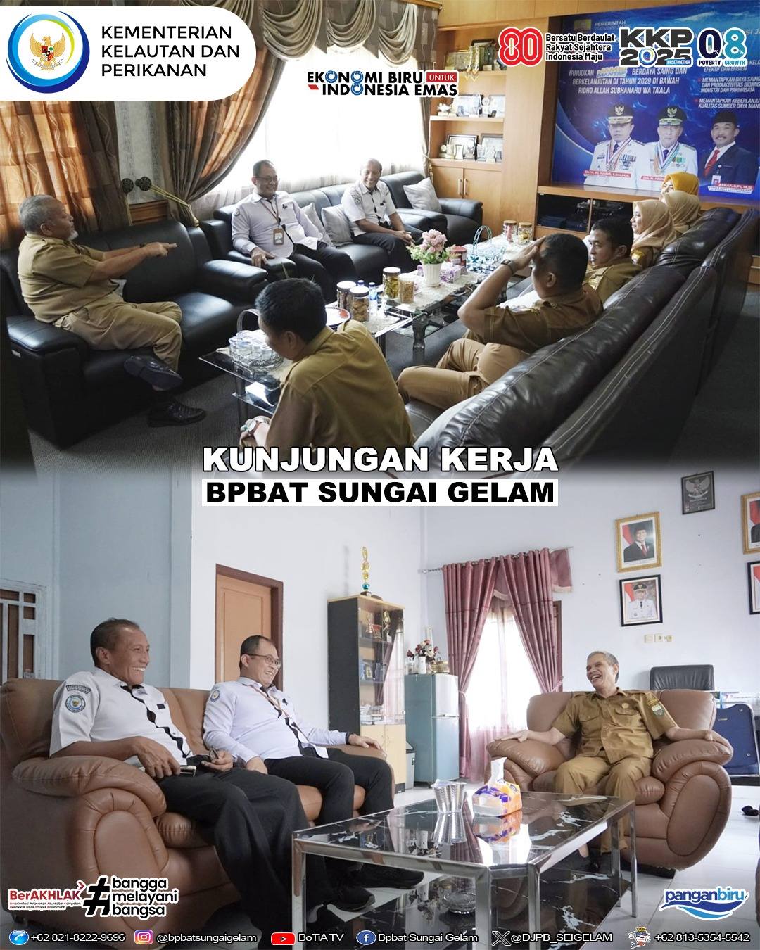 KUNJUNGAN KERJA KEPALA BPBAT JAMBI, PERERAT KOLABORASI, KUKUHKAN SINERGI.