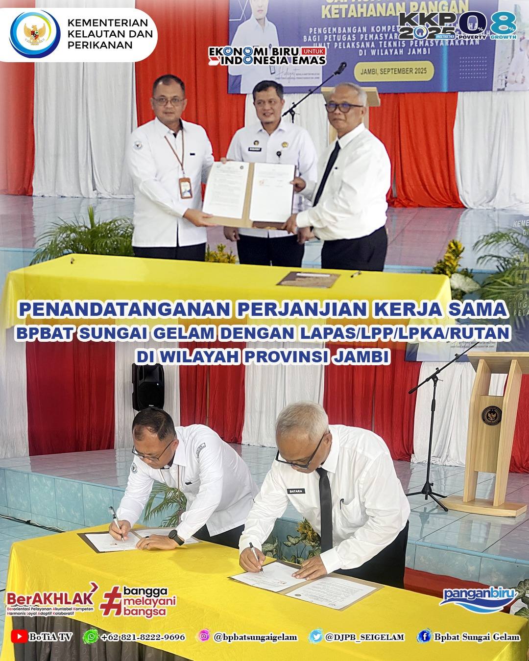 PENANDATANGANAN PERJANJIAN KERJA SAMA