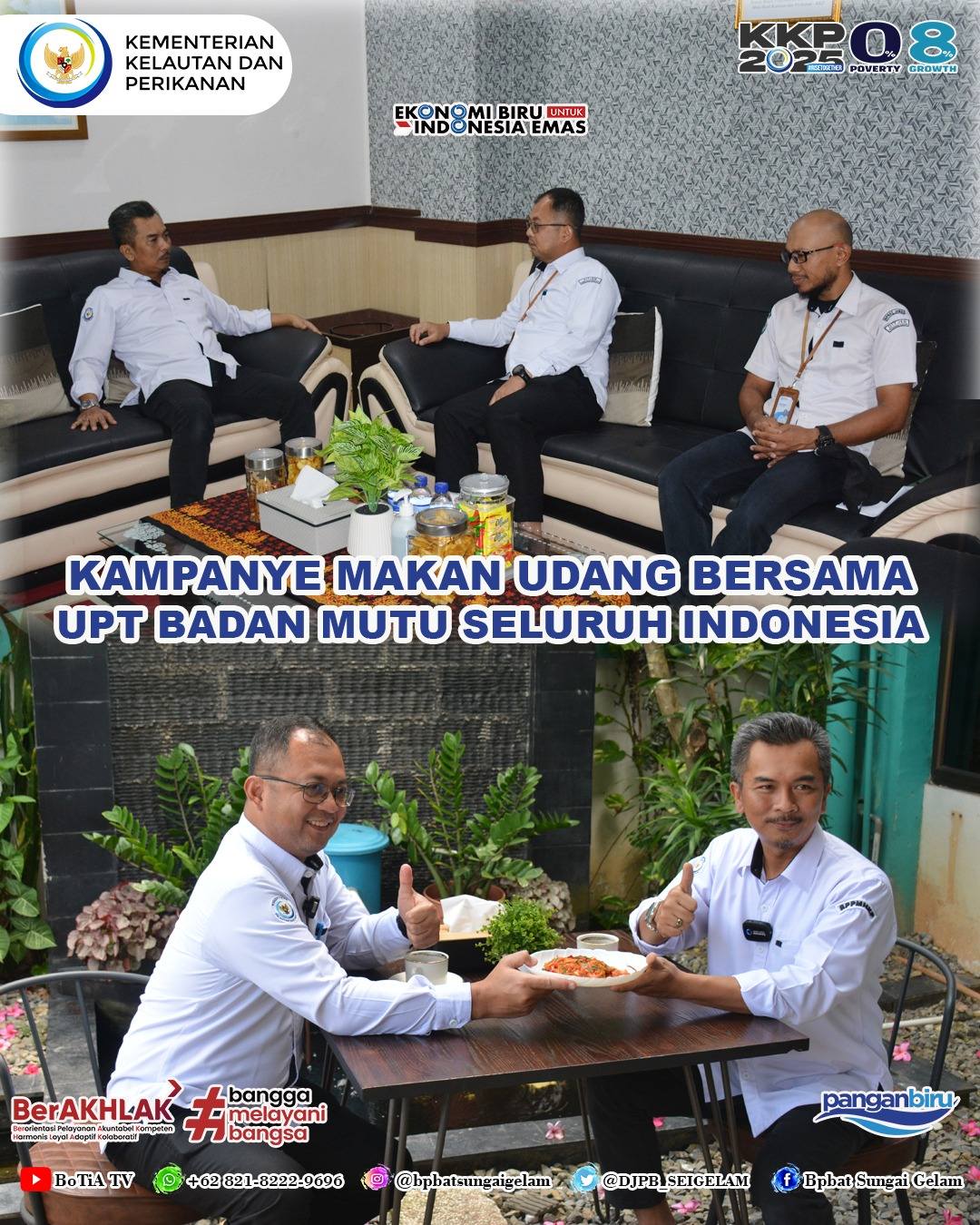 Udang Indonesia Aman dan Lezat