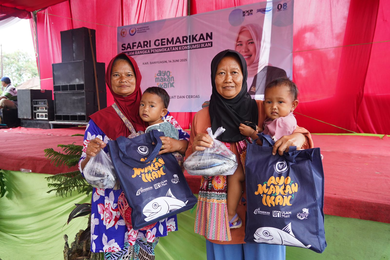 Kampanye Gemarikan Ditjen PDSPKP di Provinsi Sumatera Selatan
