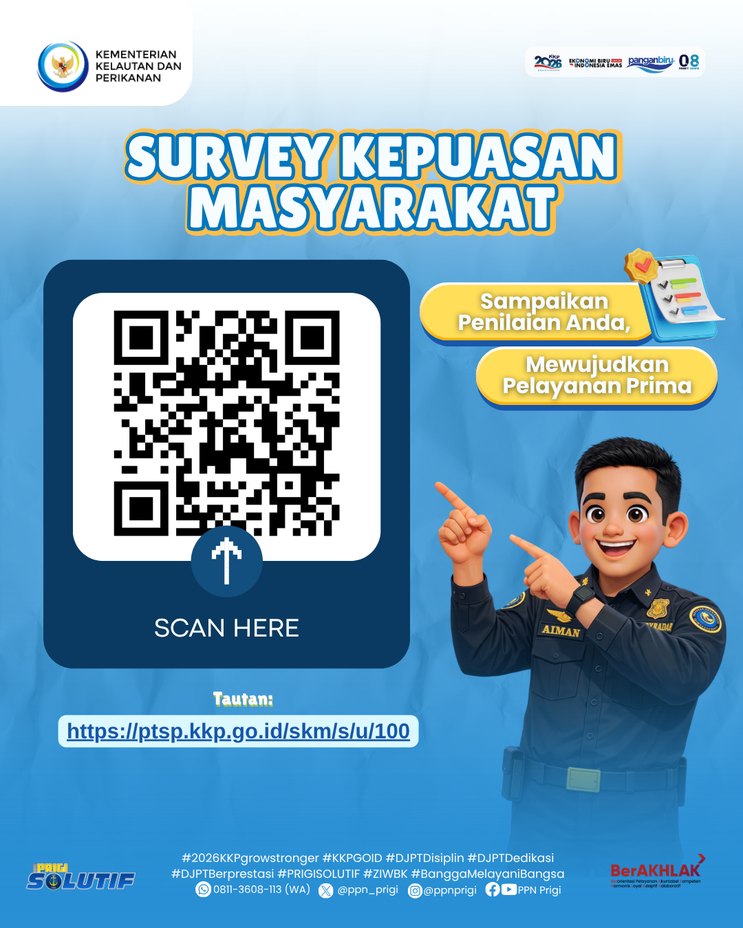 Berikan Penilaianmu untuk Kebaikan Layanan Kami