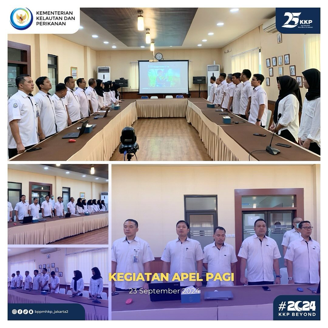 Kegitan Rutin Apel Pagi Balai KIPM Jakarta II