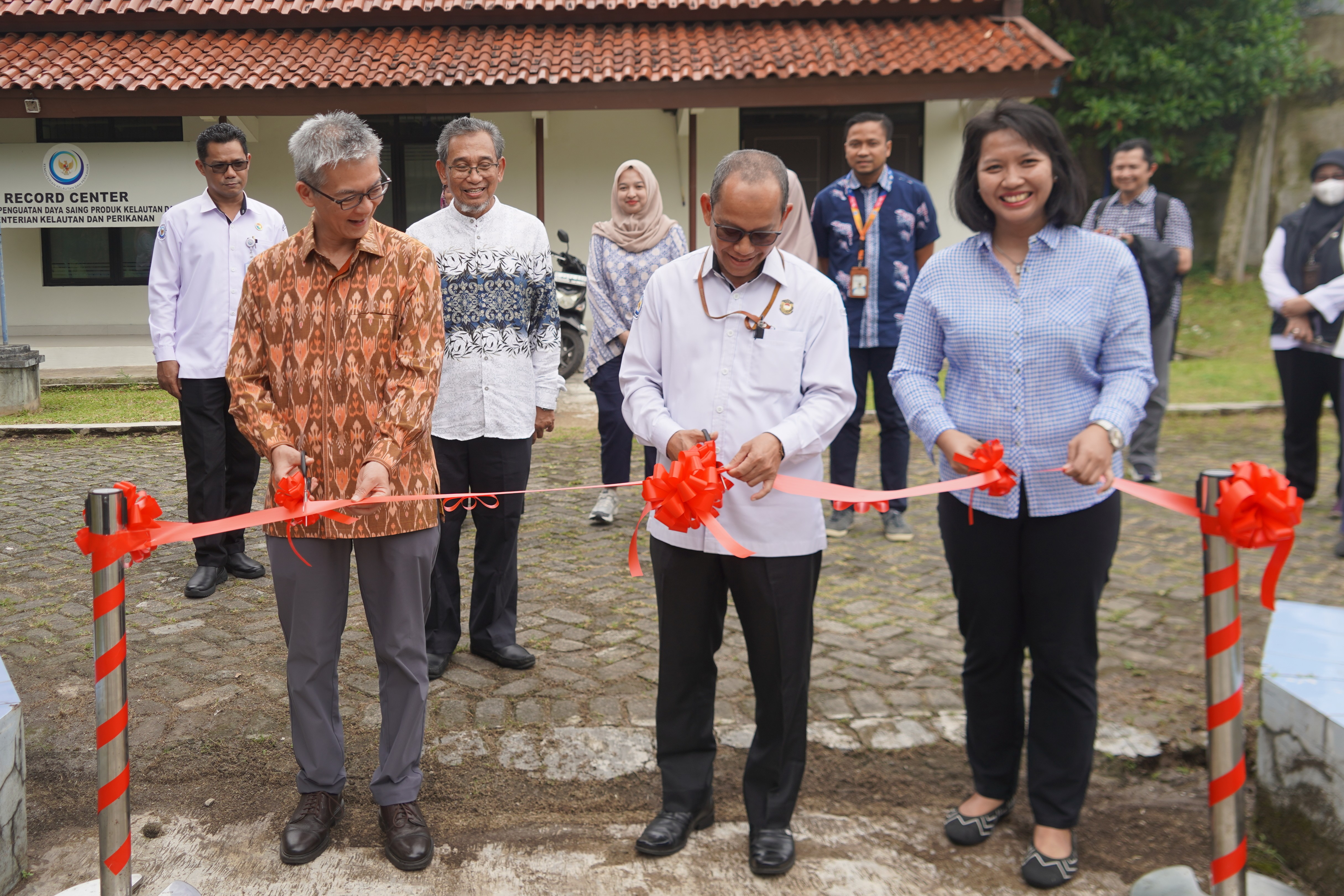 Peresmian kantor Project Support Office (PSO) program GQSP kerja sama dengan UNIDO
