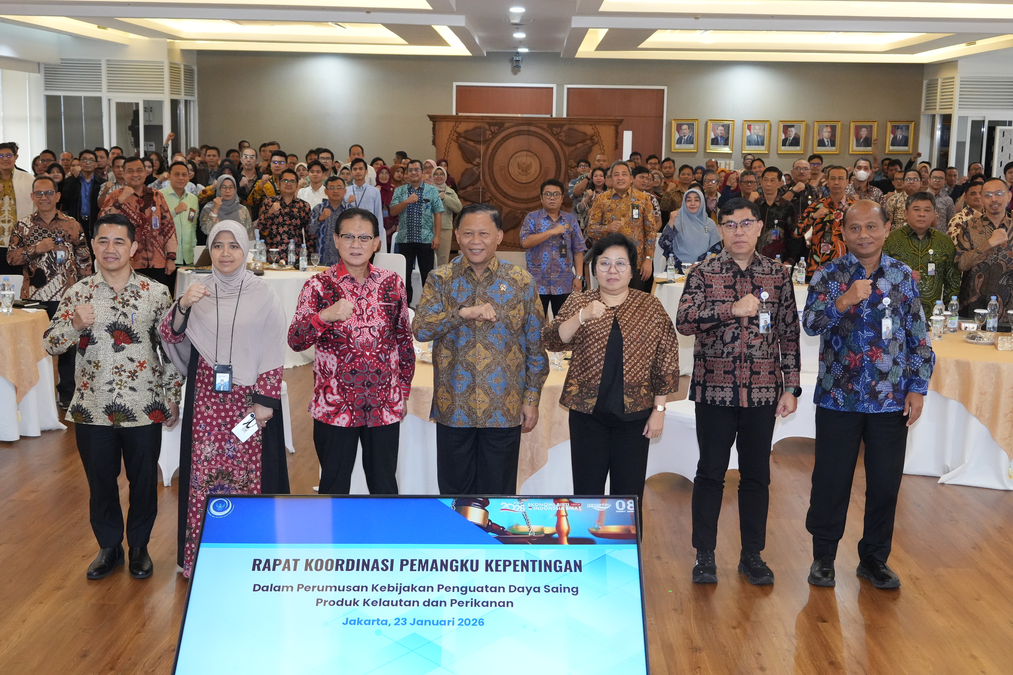 Rapat Koordinasi Pemangku Kepentingan dalam Perumusan Kebijakan Penguatan Daya Saing Produk Kelautan dan Perikanan,
