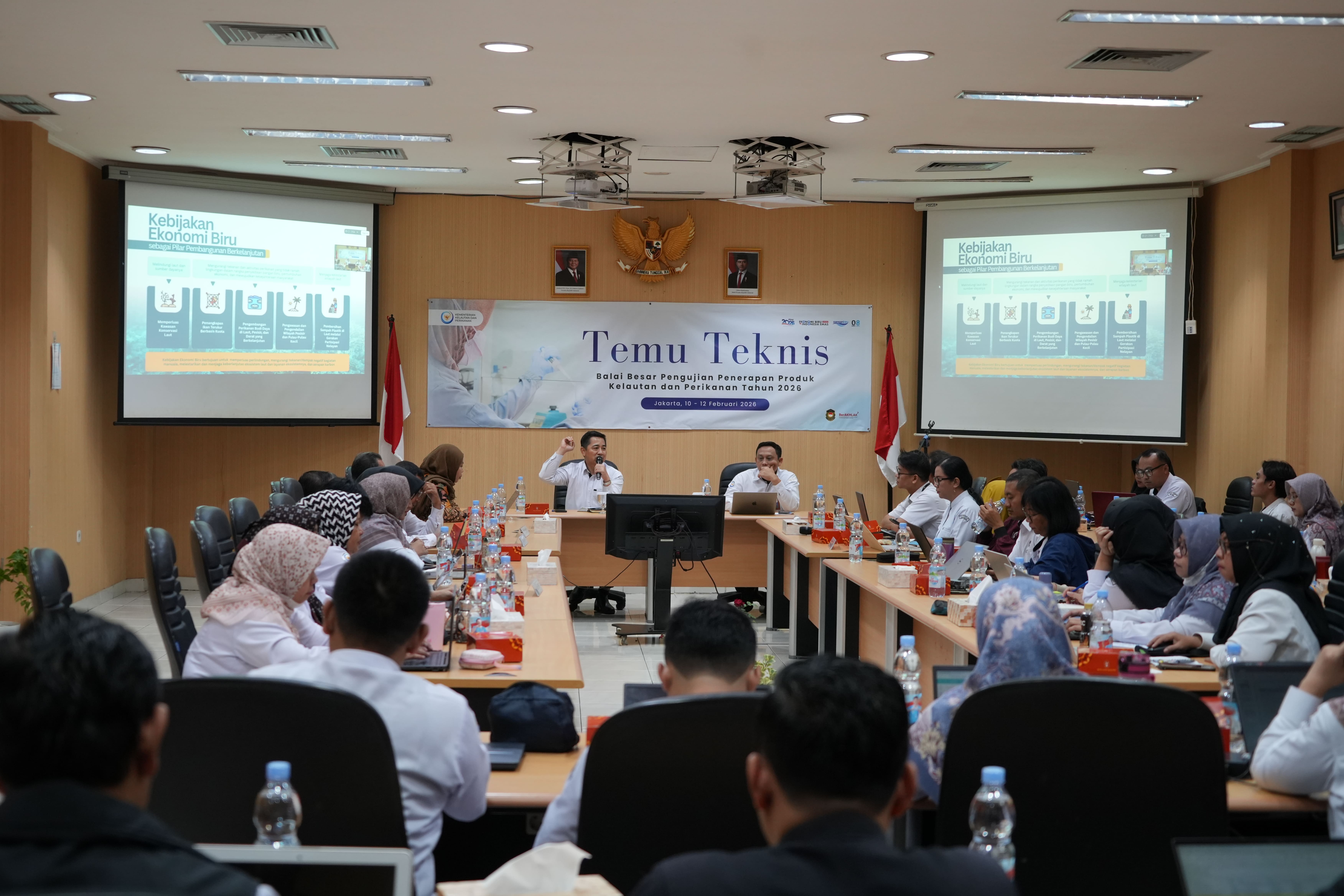 Perkuat Sinergi dan Implementasi Kebijakan Pembangunan Kelautan dan Perikanan, BBP3KP Gelar Temu Teknis Tahun 2026