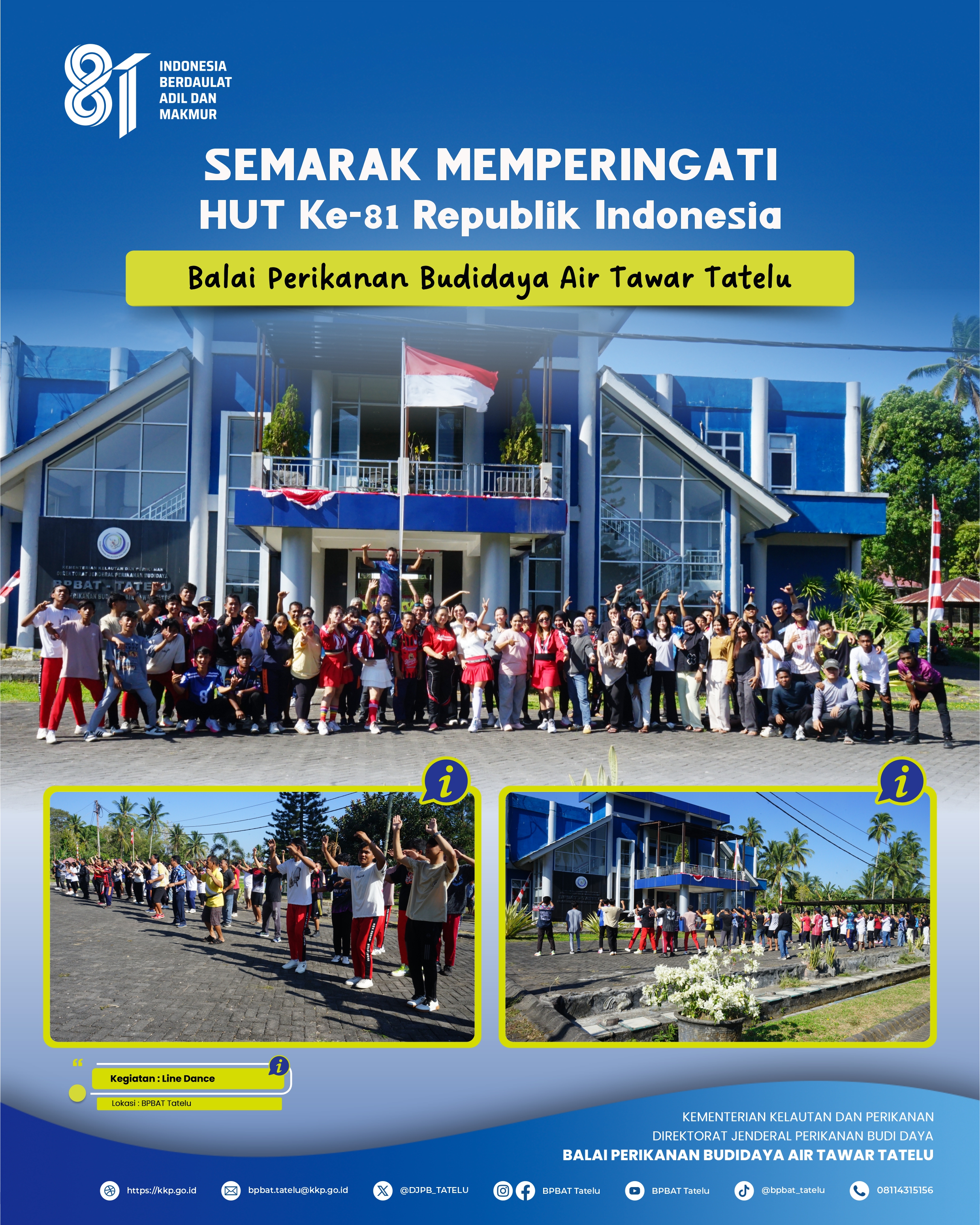 Semarak Memperingati HUT Ke-81 Republik Indonesia