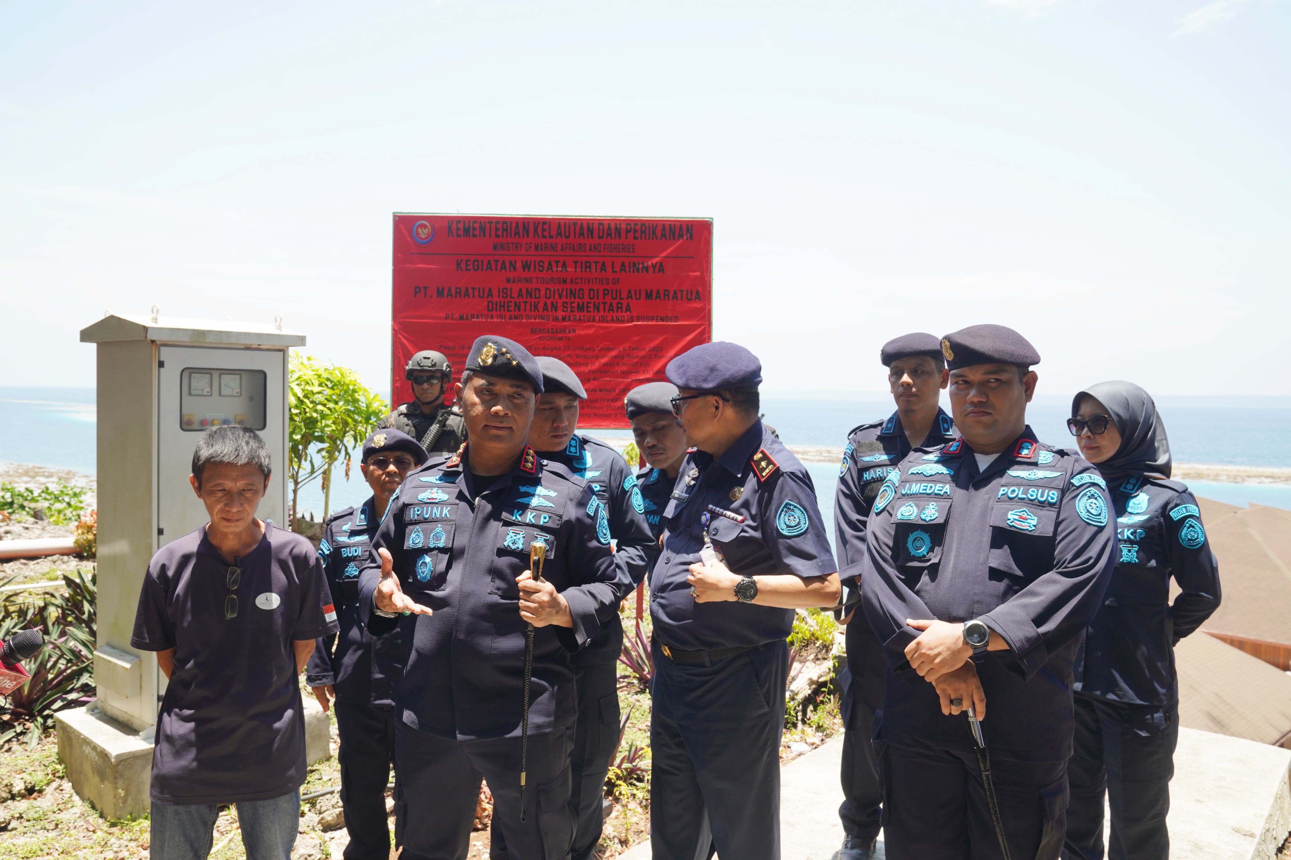 Penghentian Sementara Kegiatan Resort Asing di Pulau Maratua