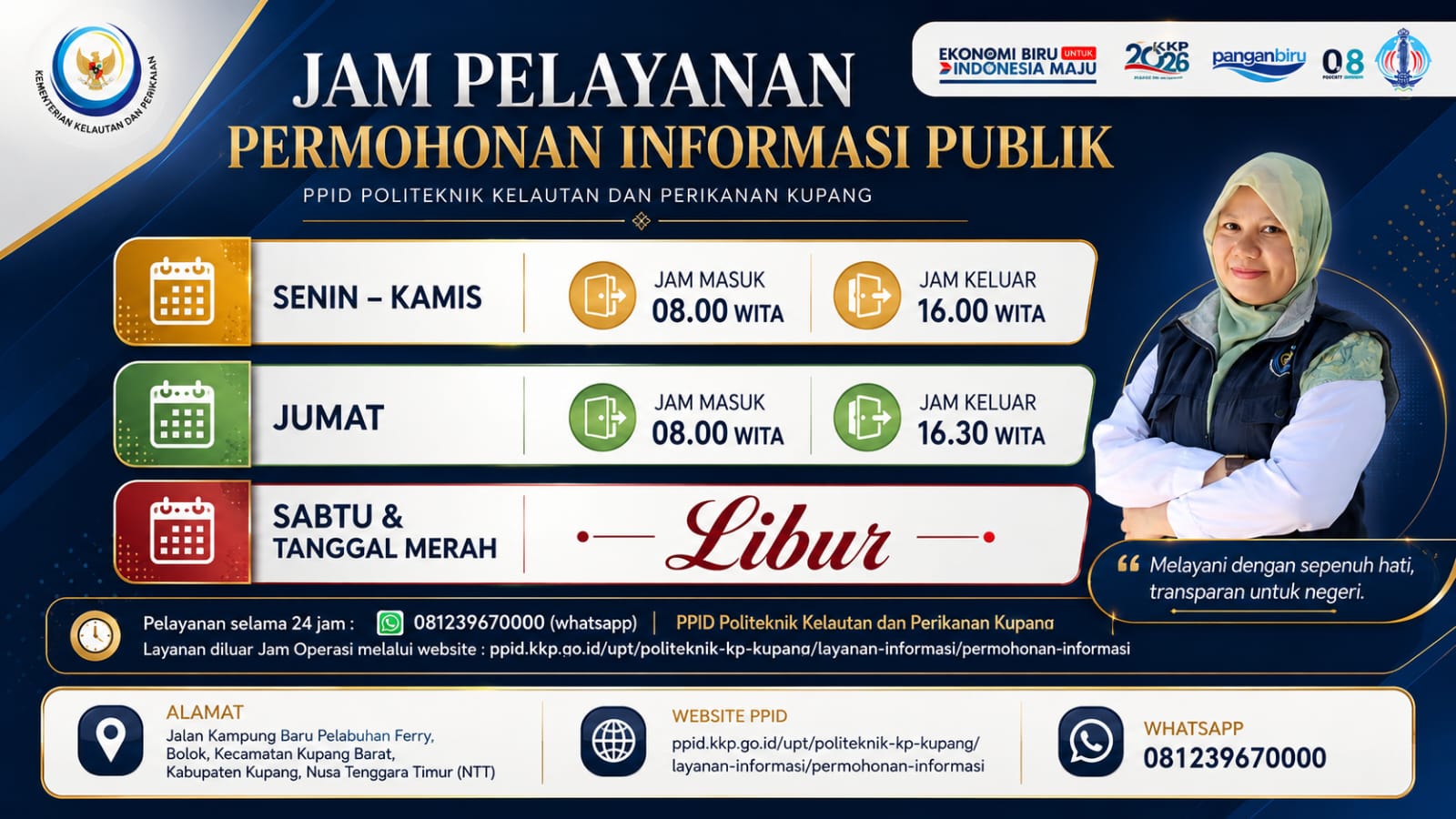 Jam Pelayanan
