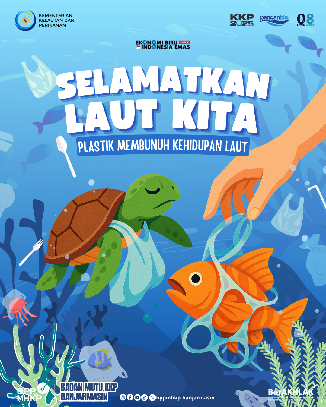 Selamatkan Laut Kita dari Plastik Sampah