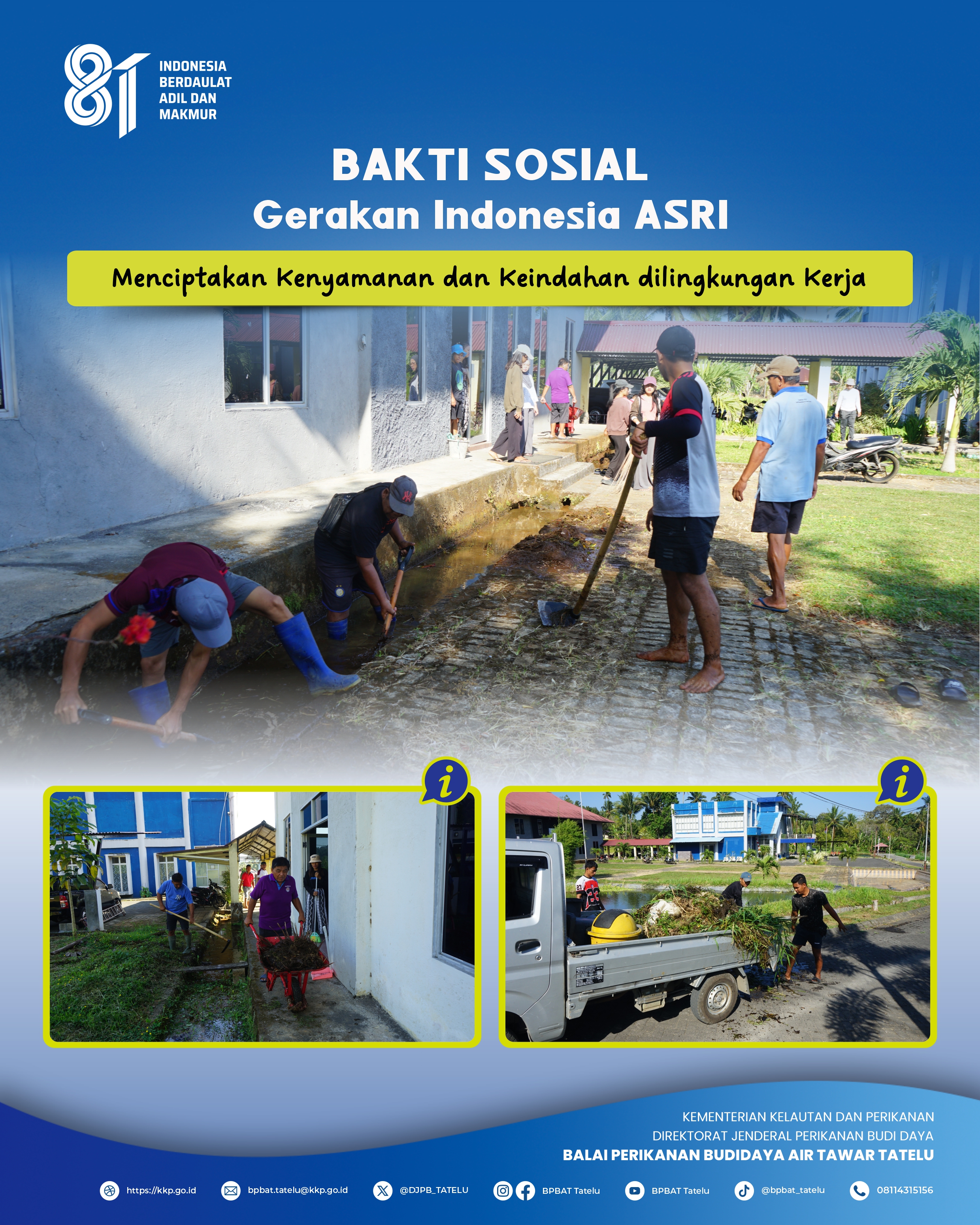 Kerja Bakti - Gerakan Indonesia ASRI