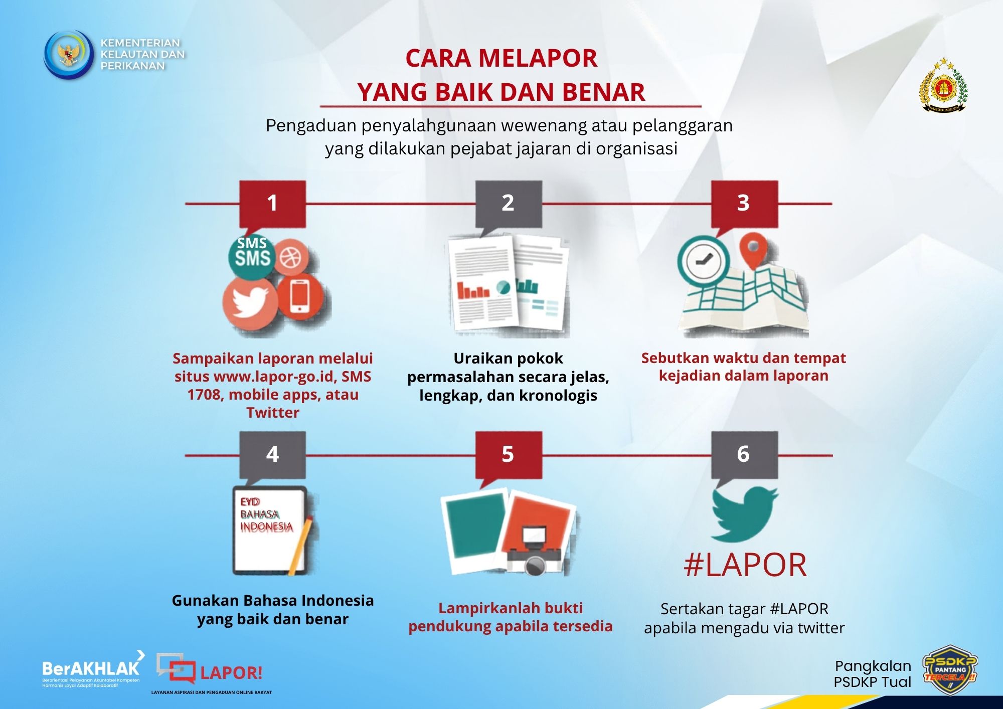 Tata cara pengaduan