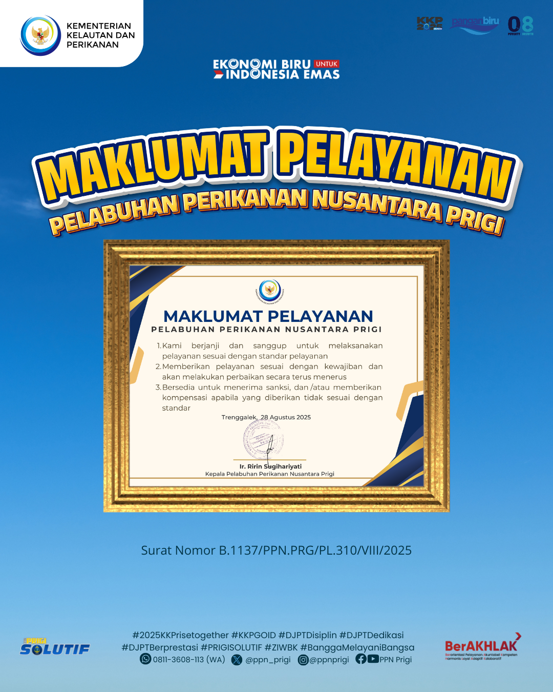 Maklumat Pelayanan