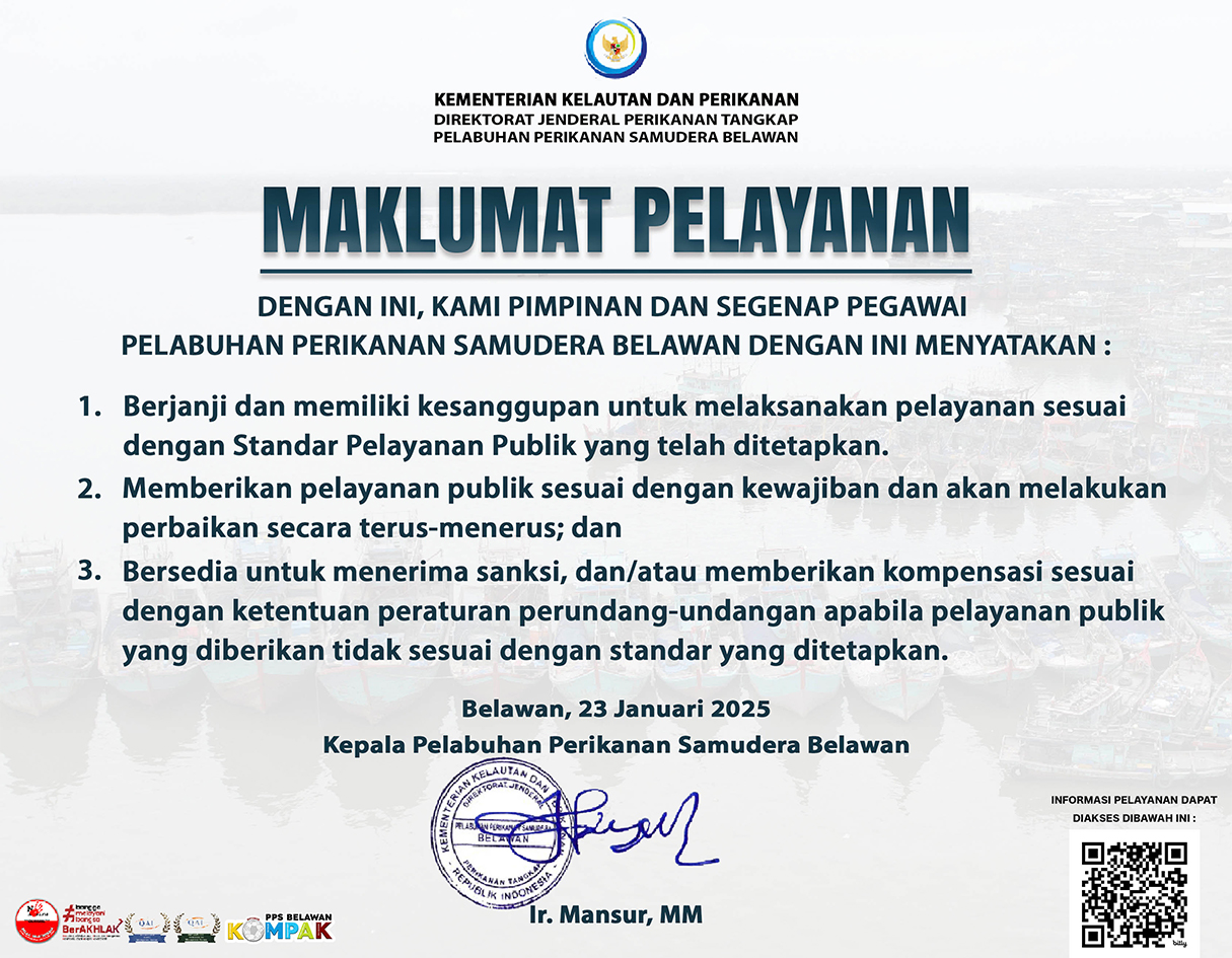 Maklumat Pelayanan PPS Belawan